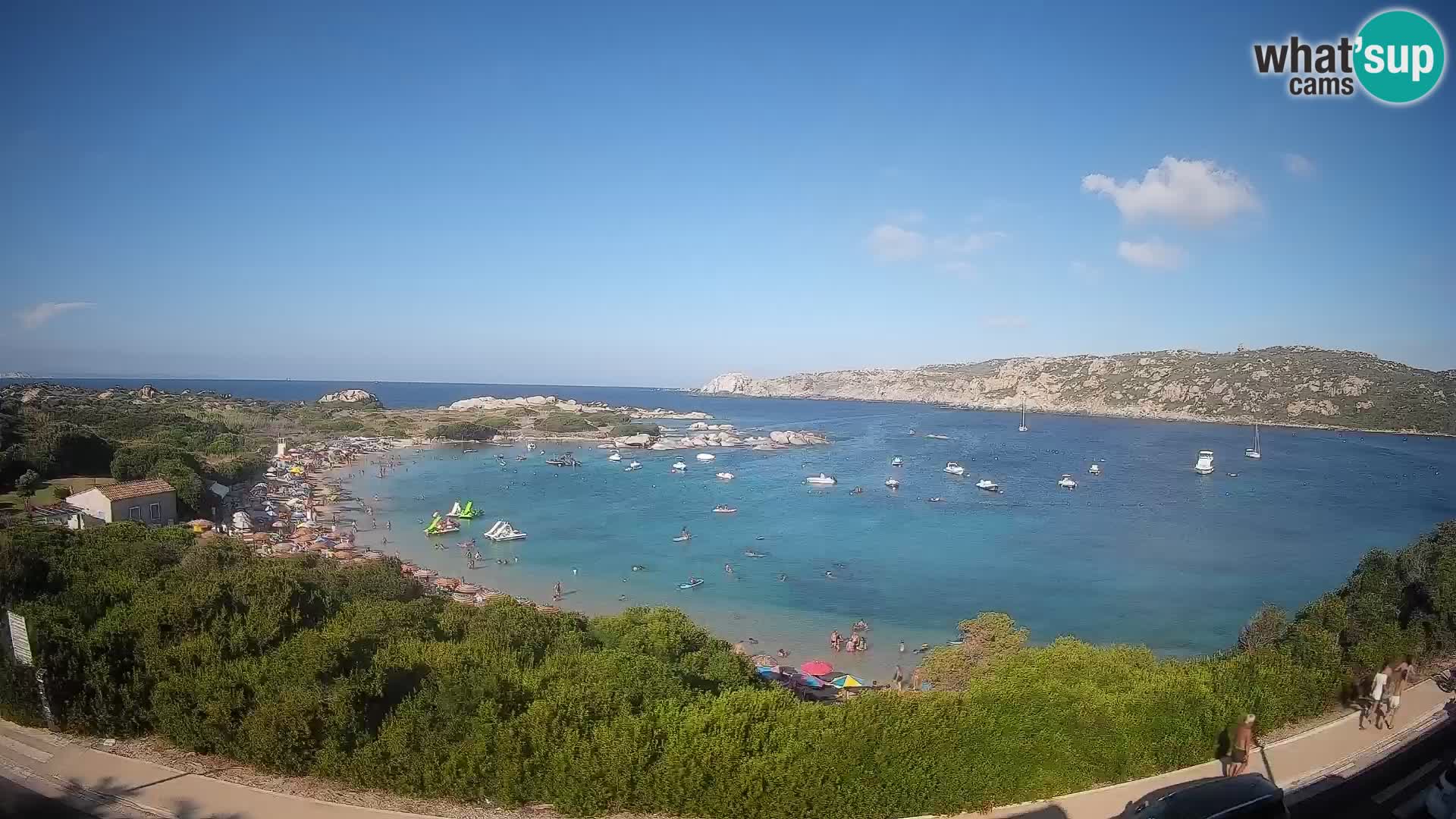 Webcam Rena di Levante – Vista en directo desde Capo Testa