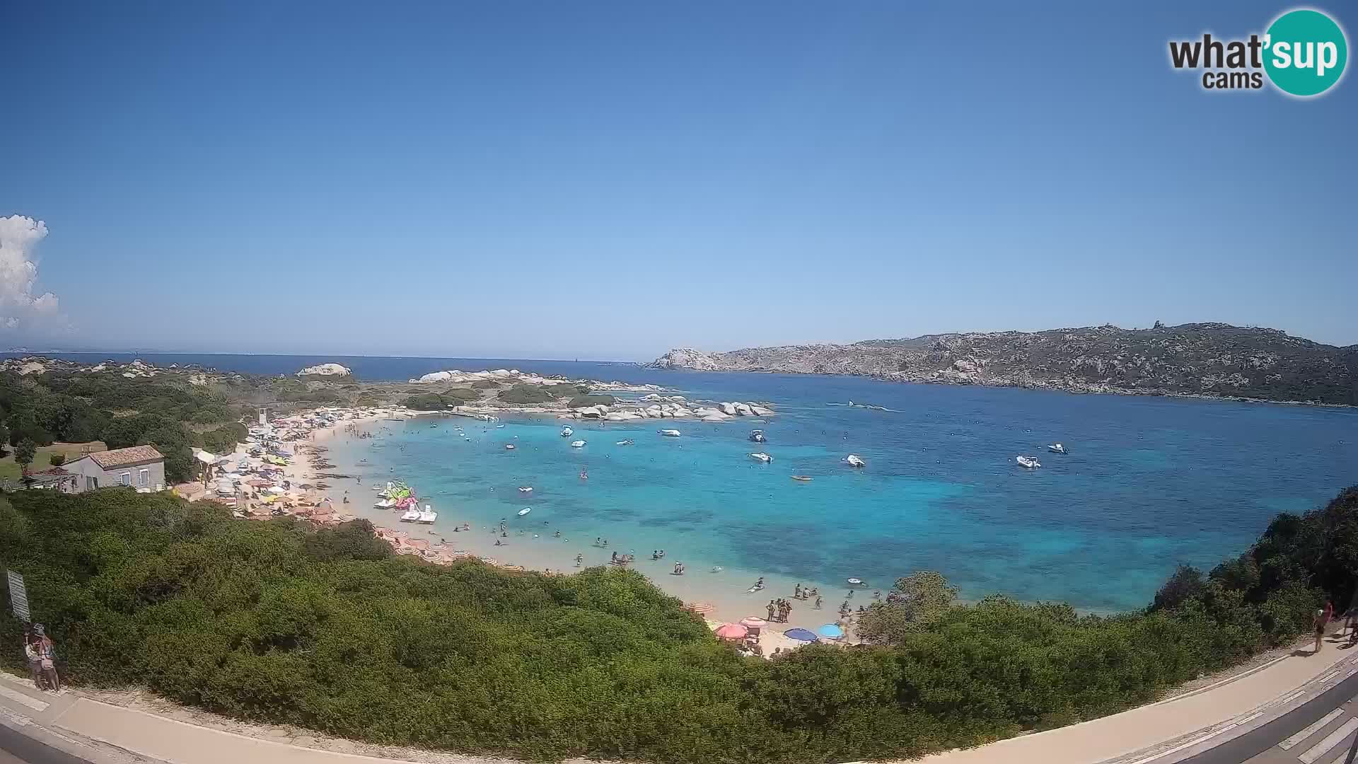 Webcam Rena di Levante – Live View from Capo Testa