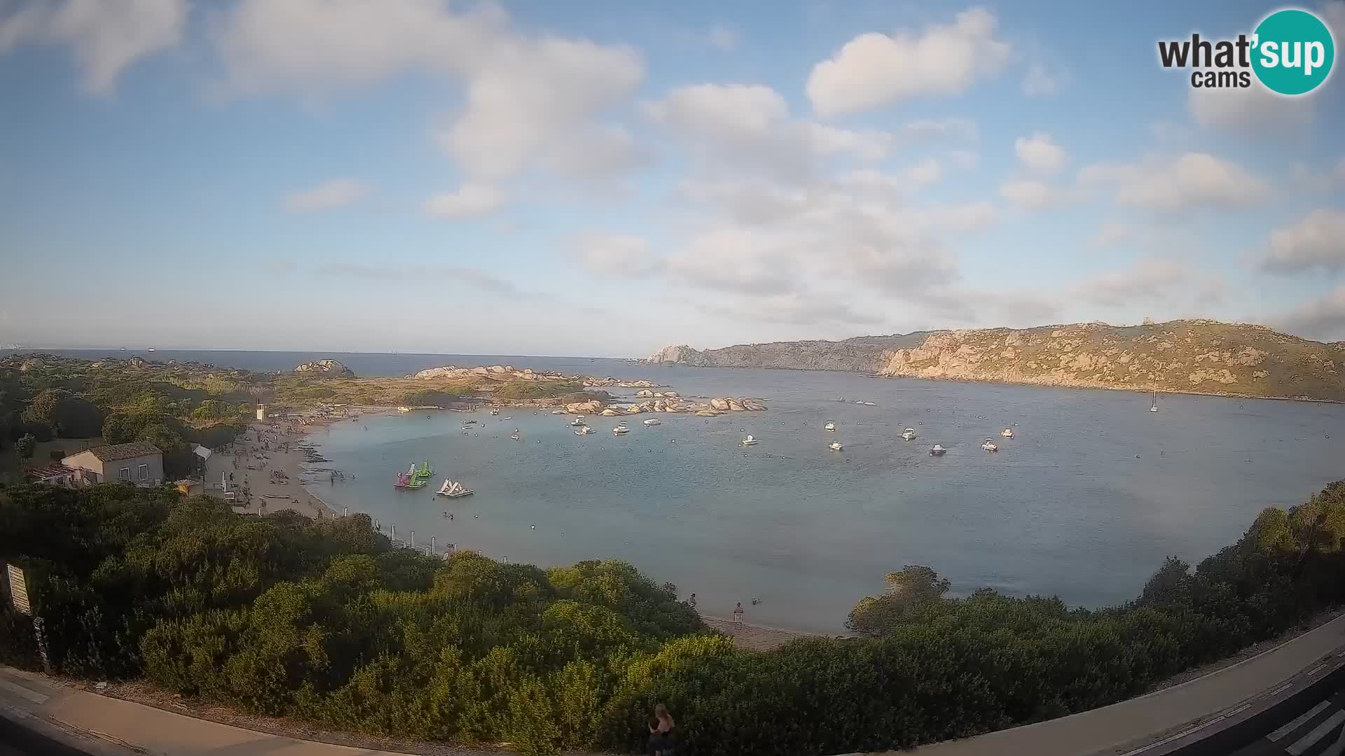 Webcam Rena di Levante – Vista en directo desde Capo Testa