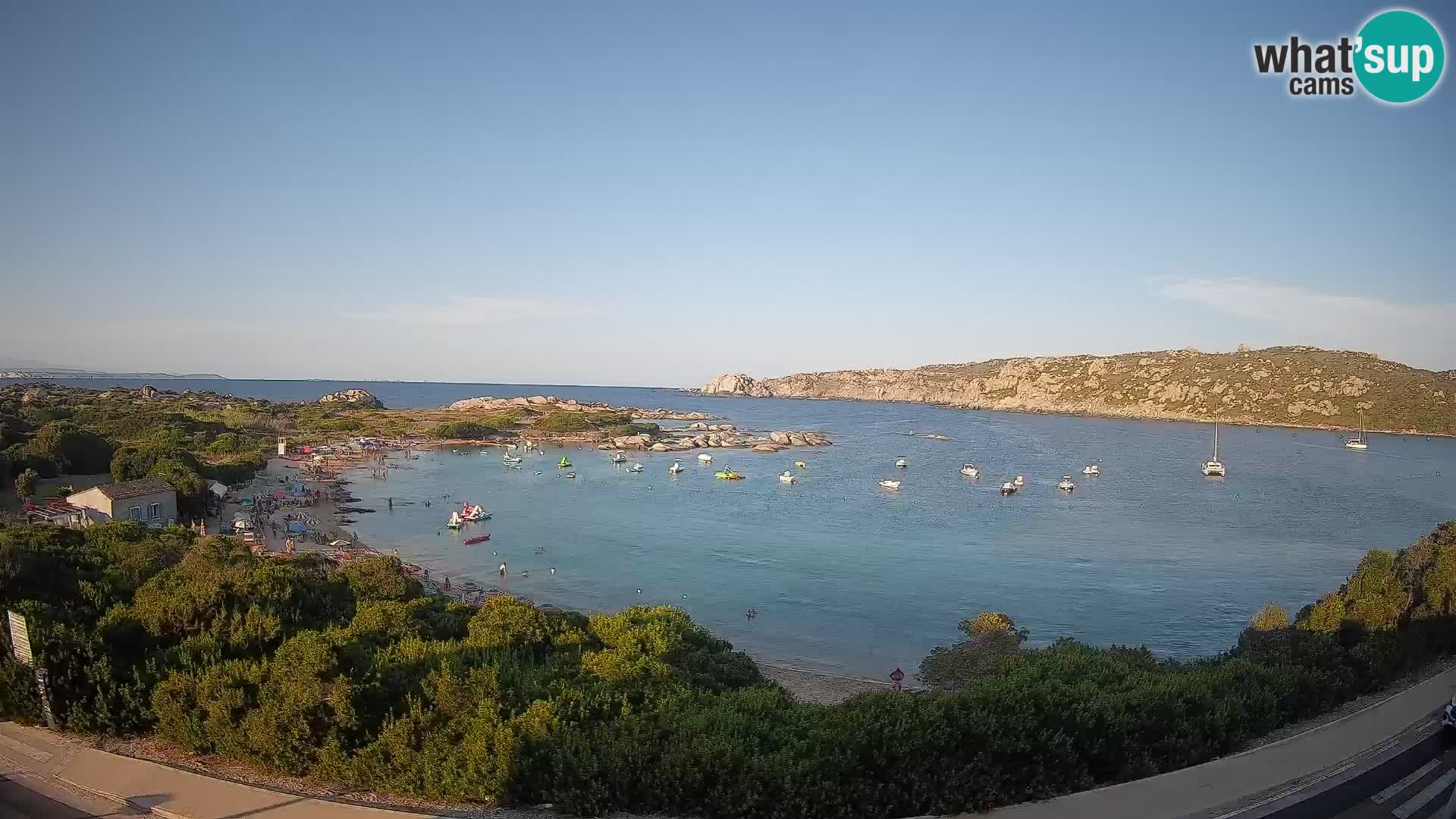 Webcam Rena di Levante – Live View from Capo Testa