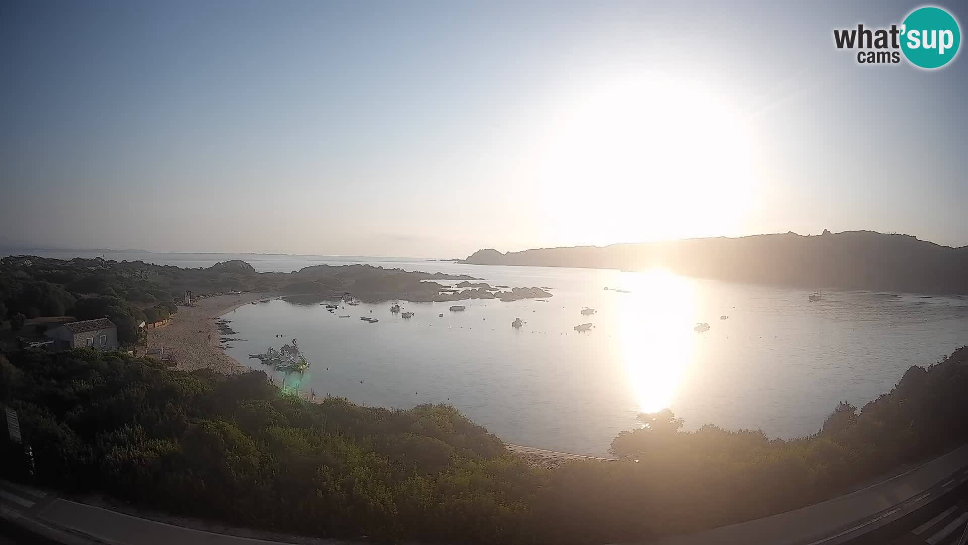 Webcam Rena di Levante – Live View from Capo Testa