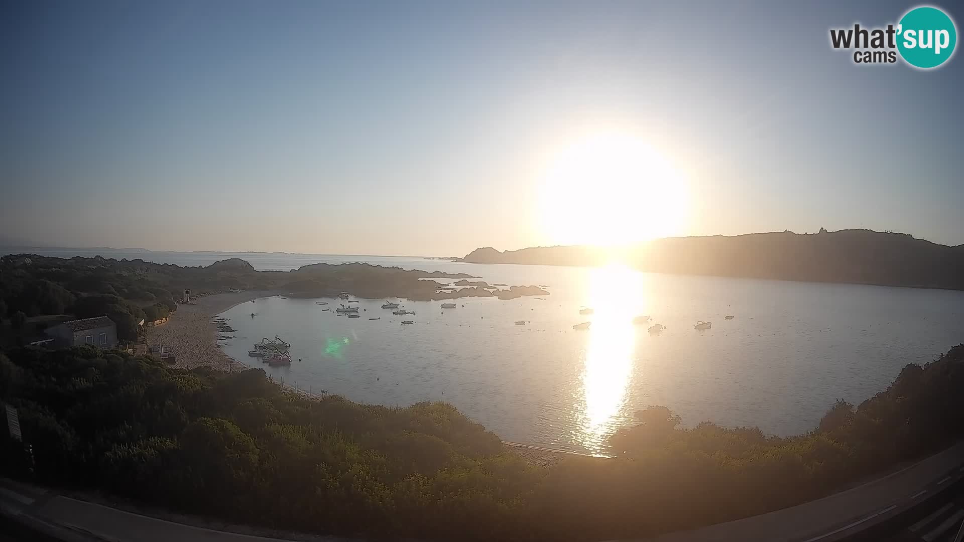 Webcam Rena di Levante – Live View from Capo Testa