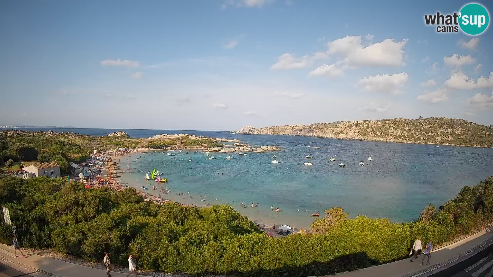 Webcam Rena di Levante – Live View from Capo Testa