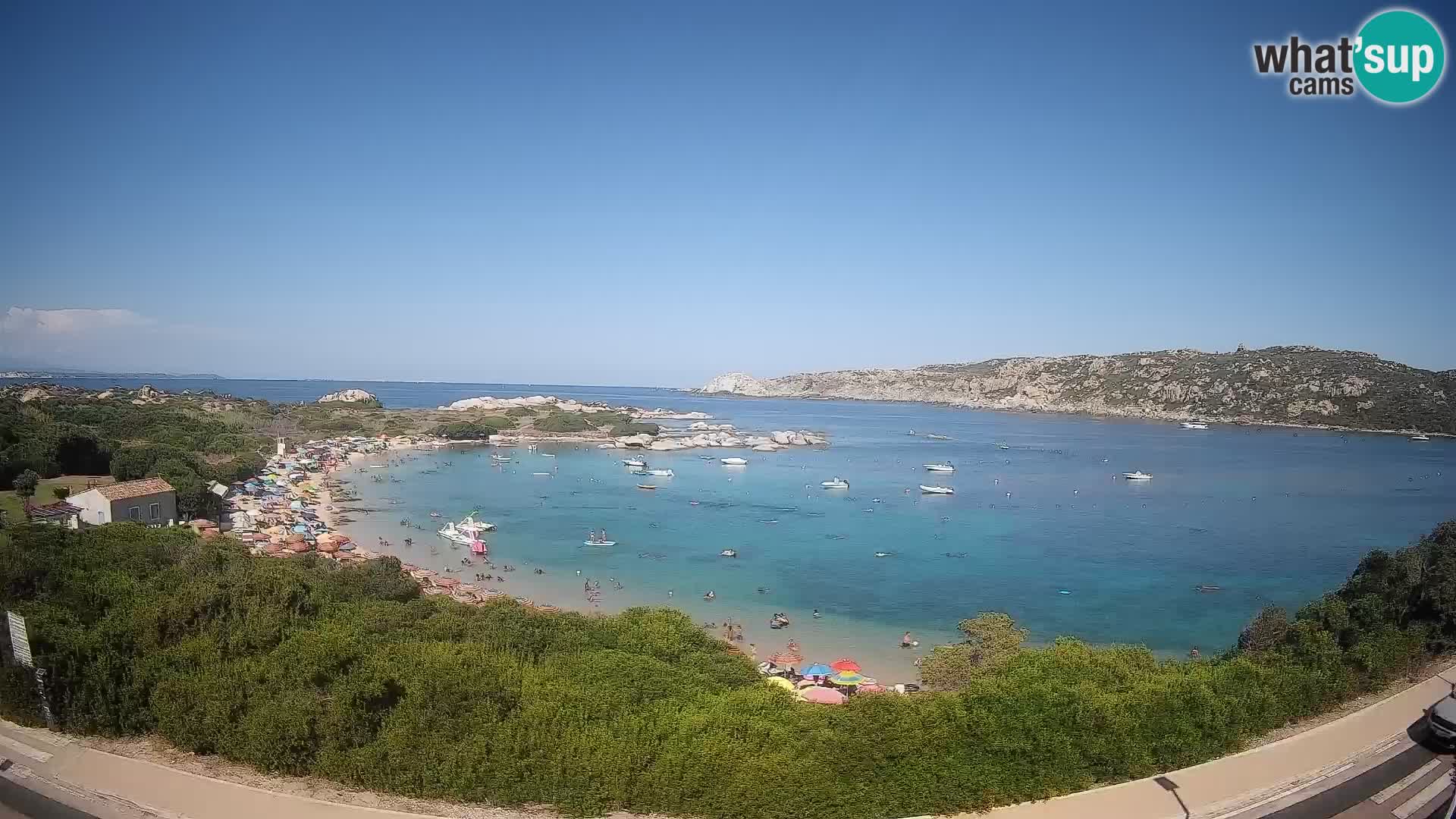 Webcam Rena di Levante – Vista live da Capo Testa