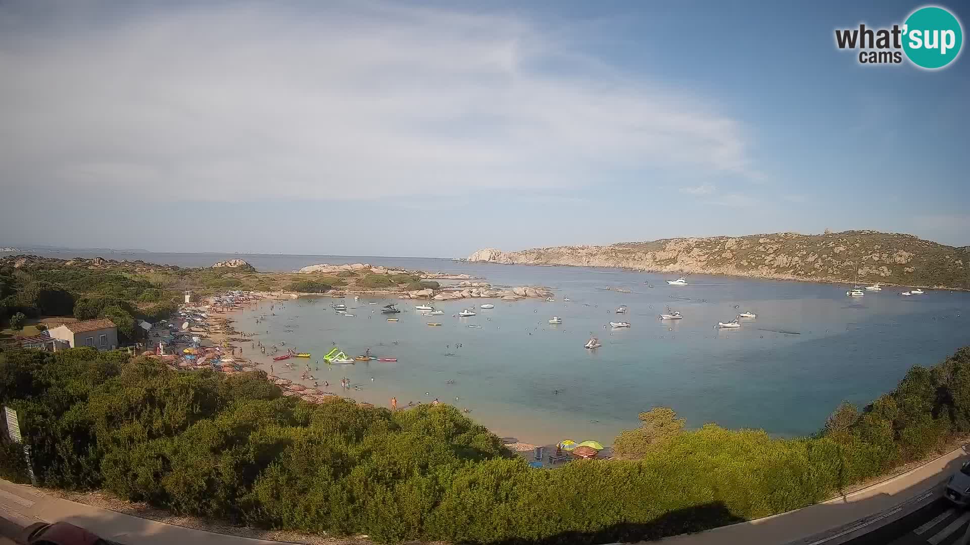 Webcam Rena di Levante – Live View from Capo Testa