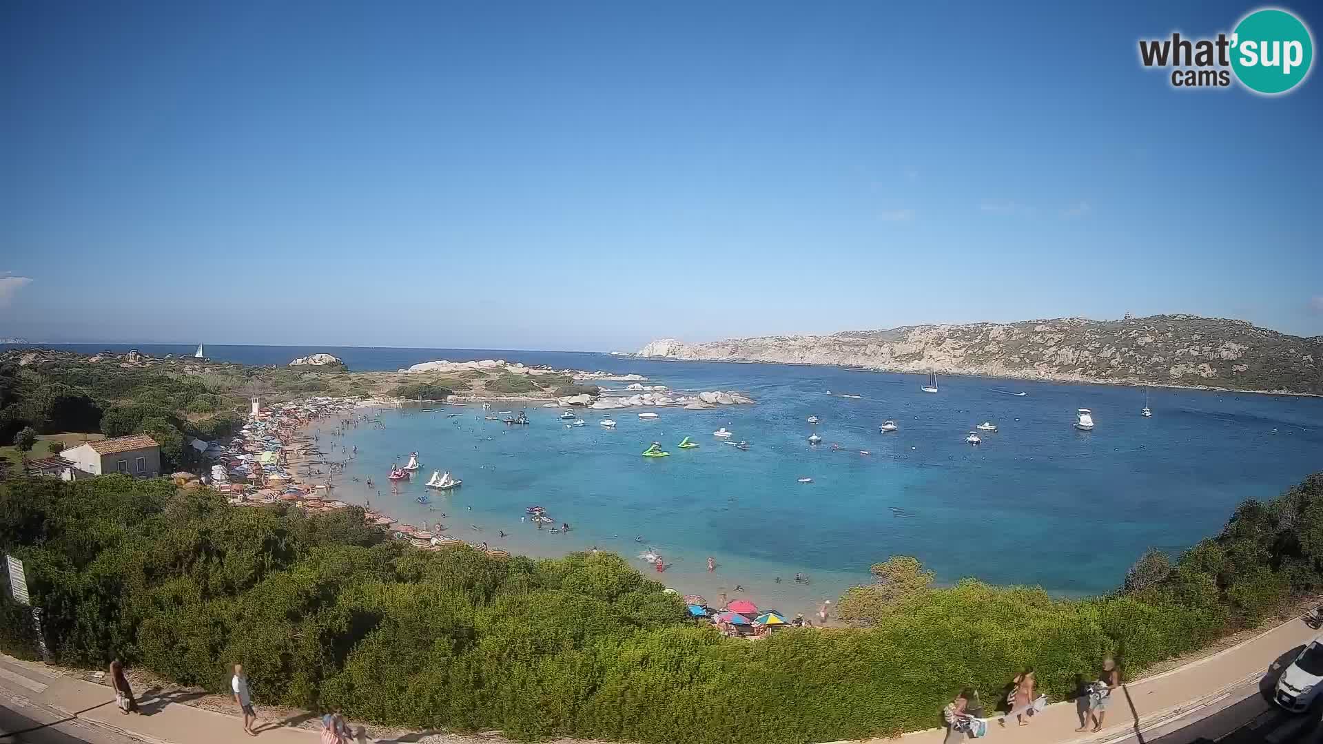 Webcam Rena di Levante – Live View from Capo Testa