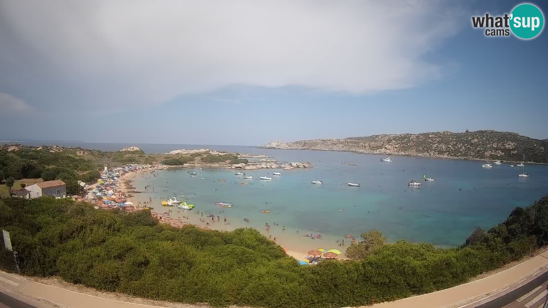 Webcam Rena di Levante – Live View from Capo Testa