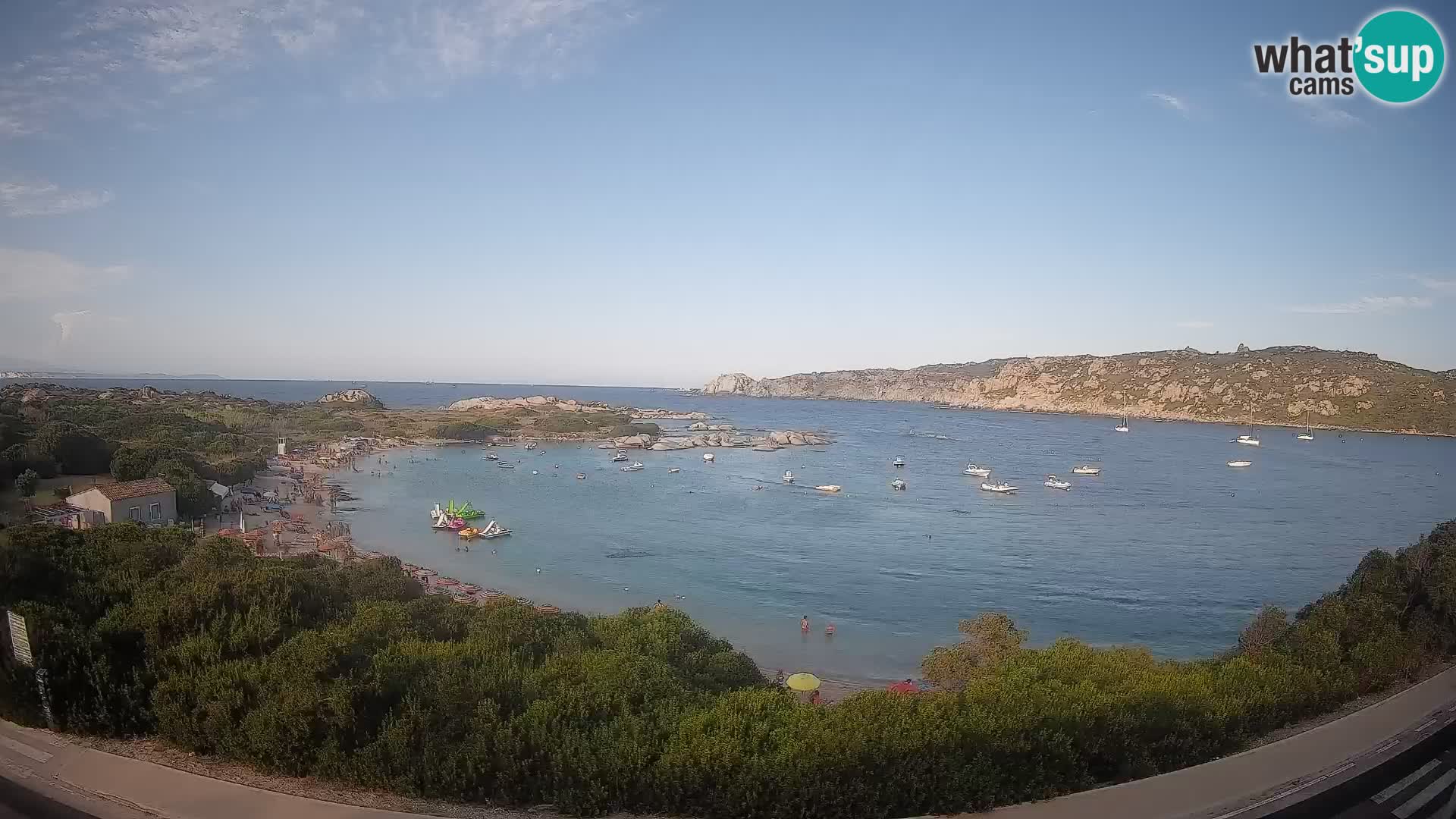 Webcam Rena di Levante – Live View from Capo Testa