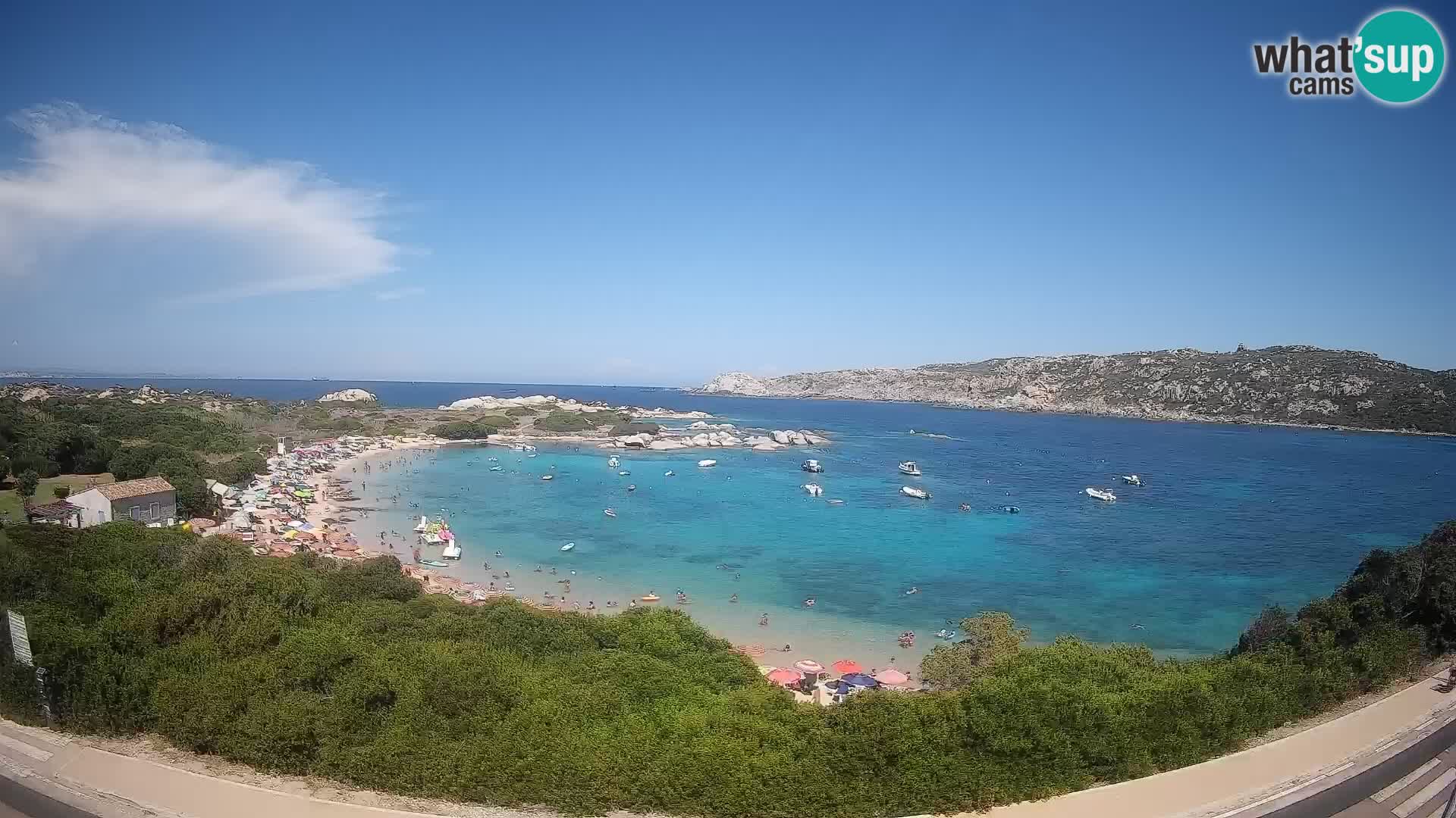 Webcam Rena di Levante – Vista live da Capo Testa