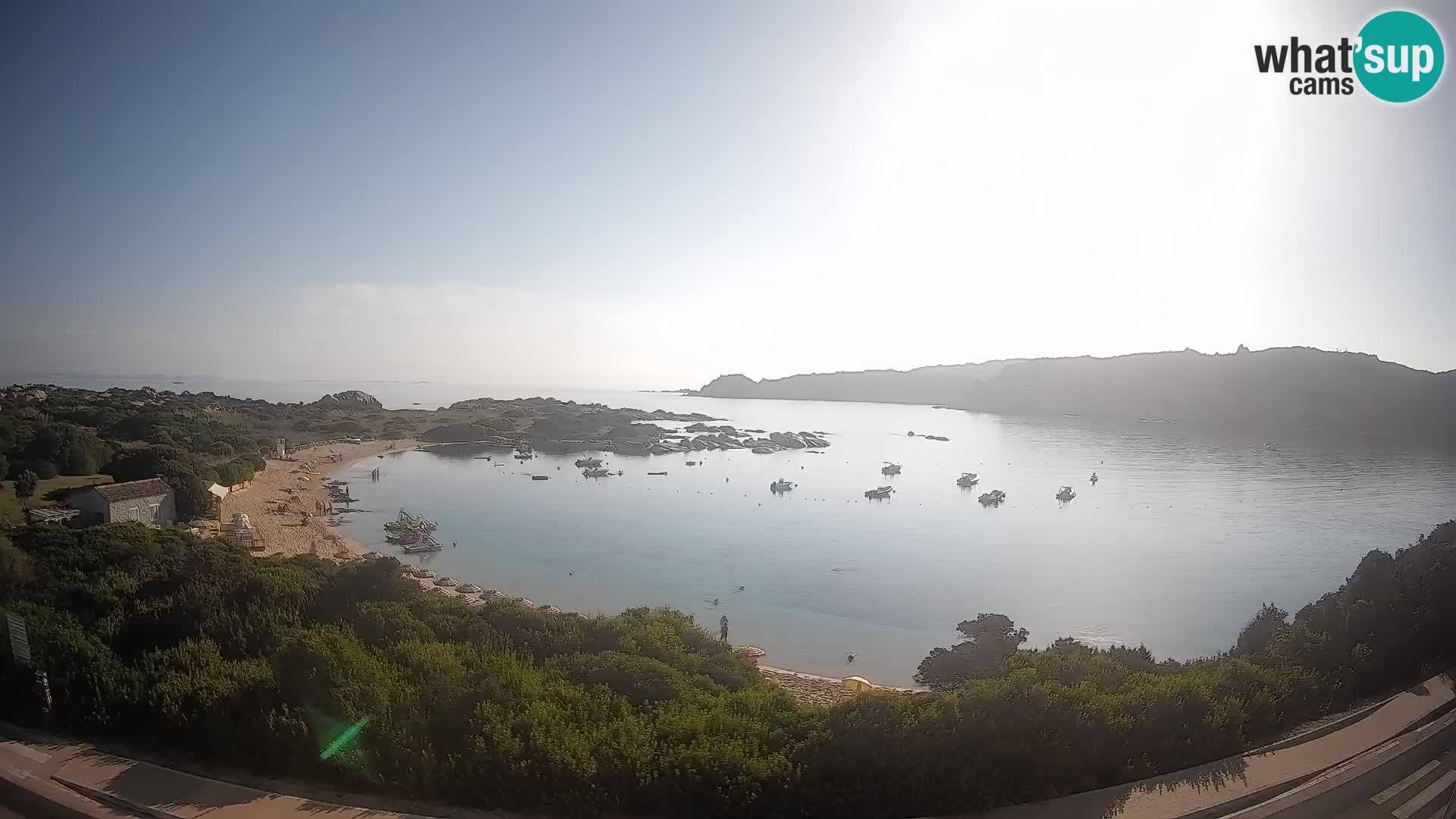Webcam Rena di Levante – Live View from Capo Testa