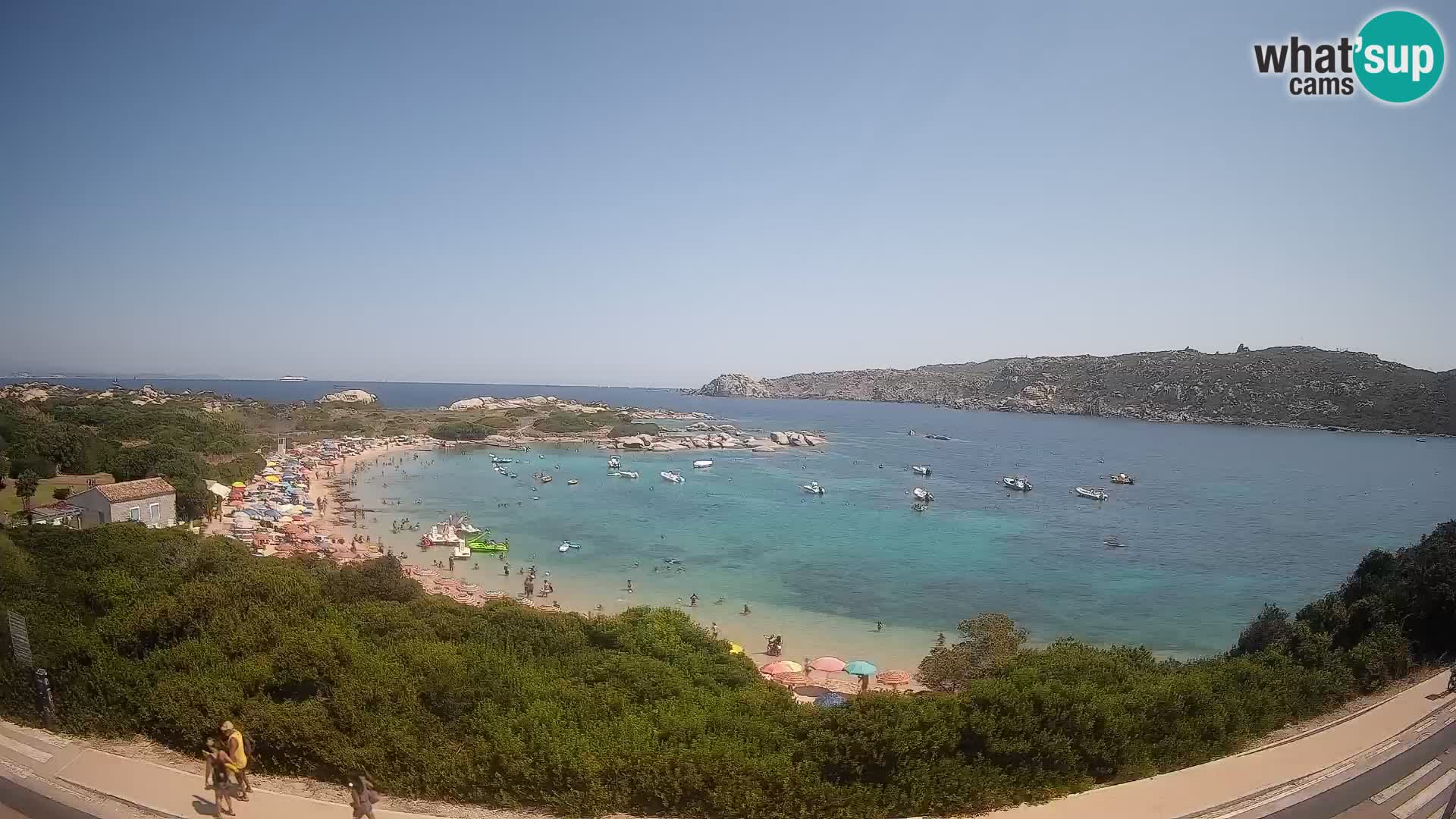 Webcam Rena di Levante – Live View from Capo Testa