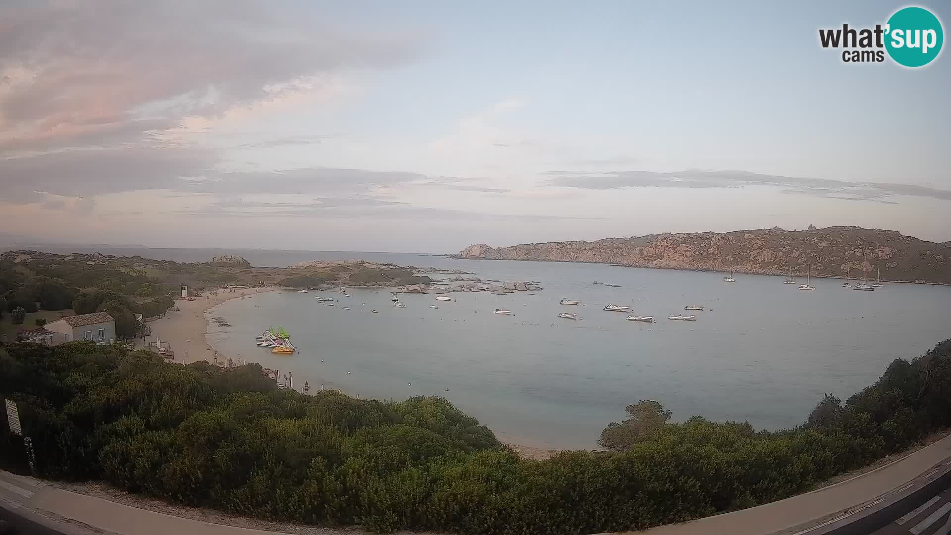 Webcam Rena di Levante – Live View from Capo Testa