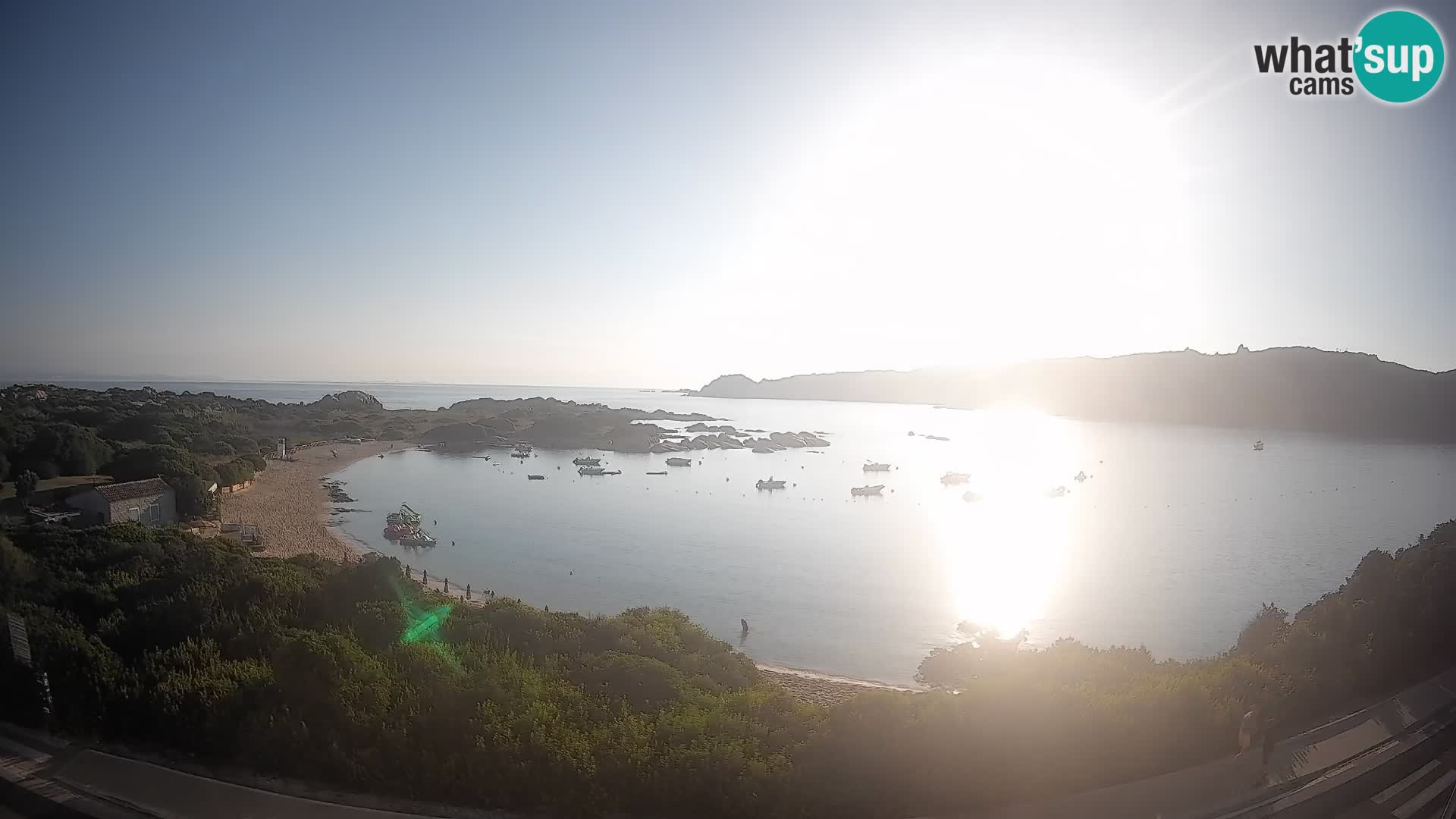 Webcam Rena di Levante – Live View from Capo Testa
