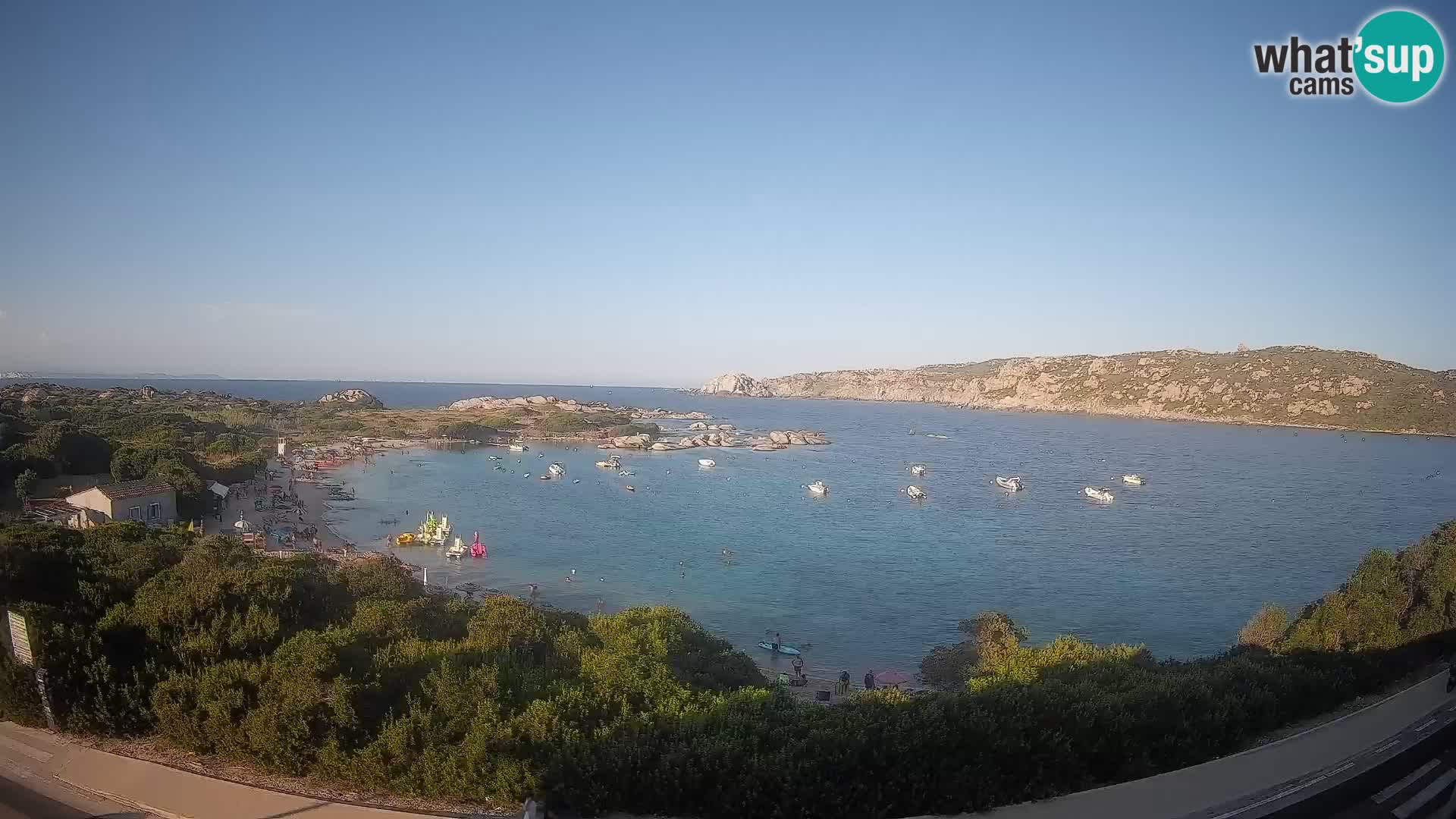Webcam Rena di Levante – Live View from Capo Testa