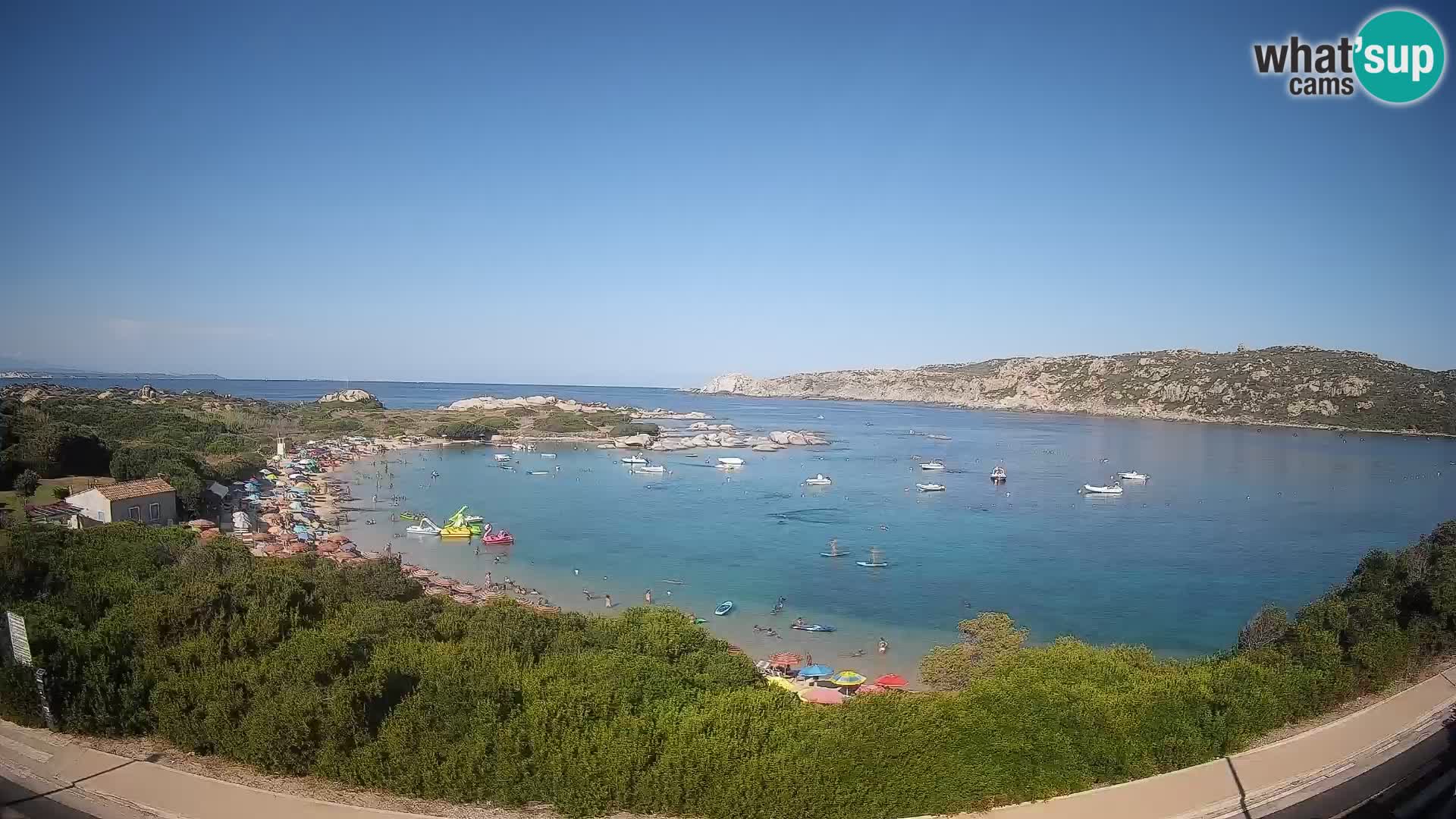 Webcam Rena di Levante – Vista en directo desde Capo Testa