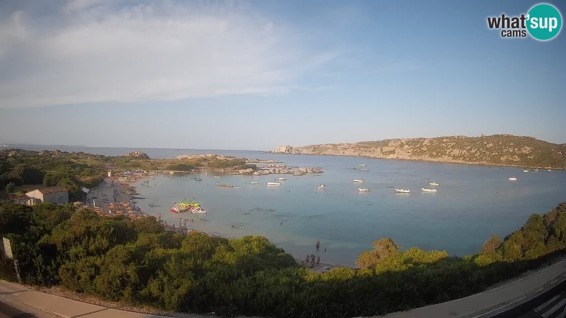 Spletna kamera Rena di Levante – Pogled v živo na Capo Testa