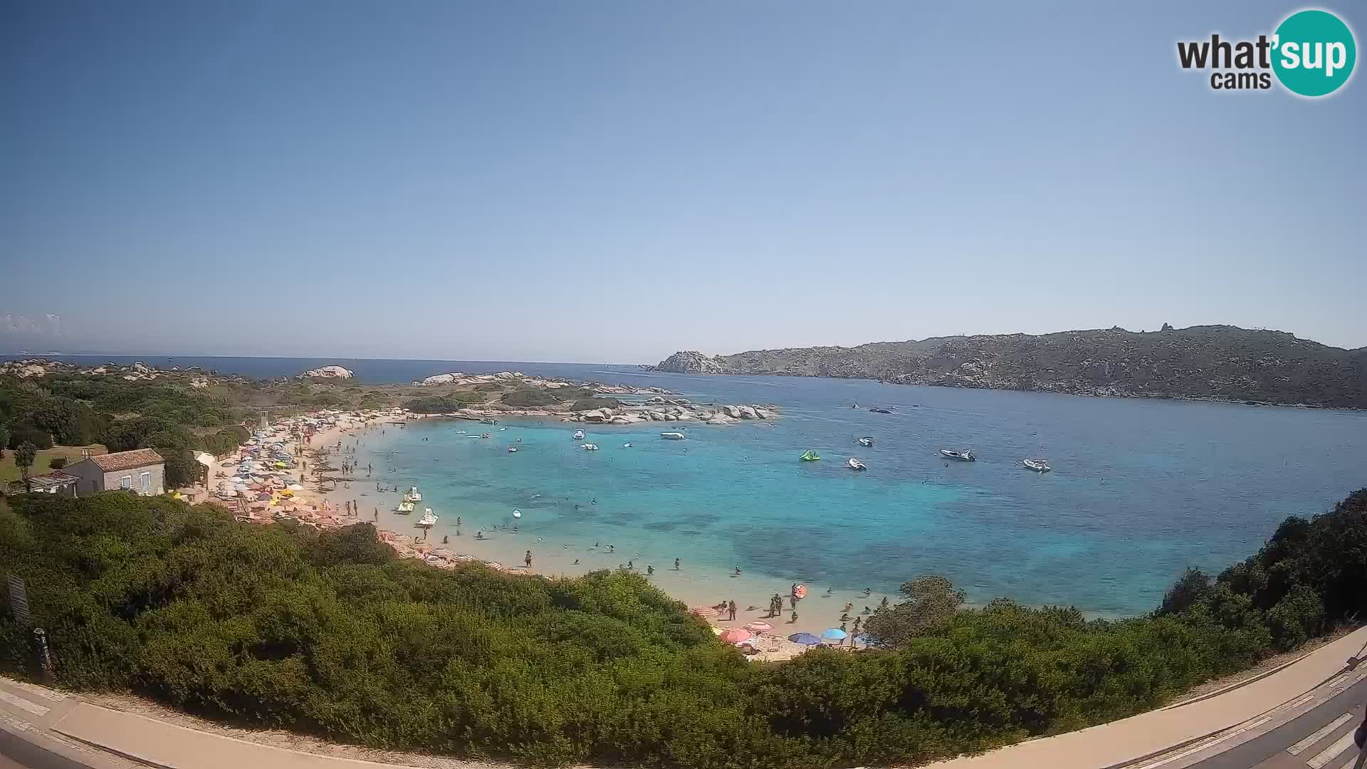 Webcam Rena di Levante – Vista live da Capo Testa