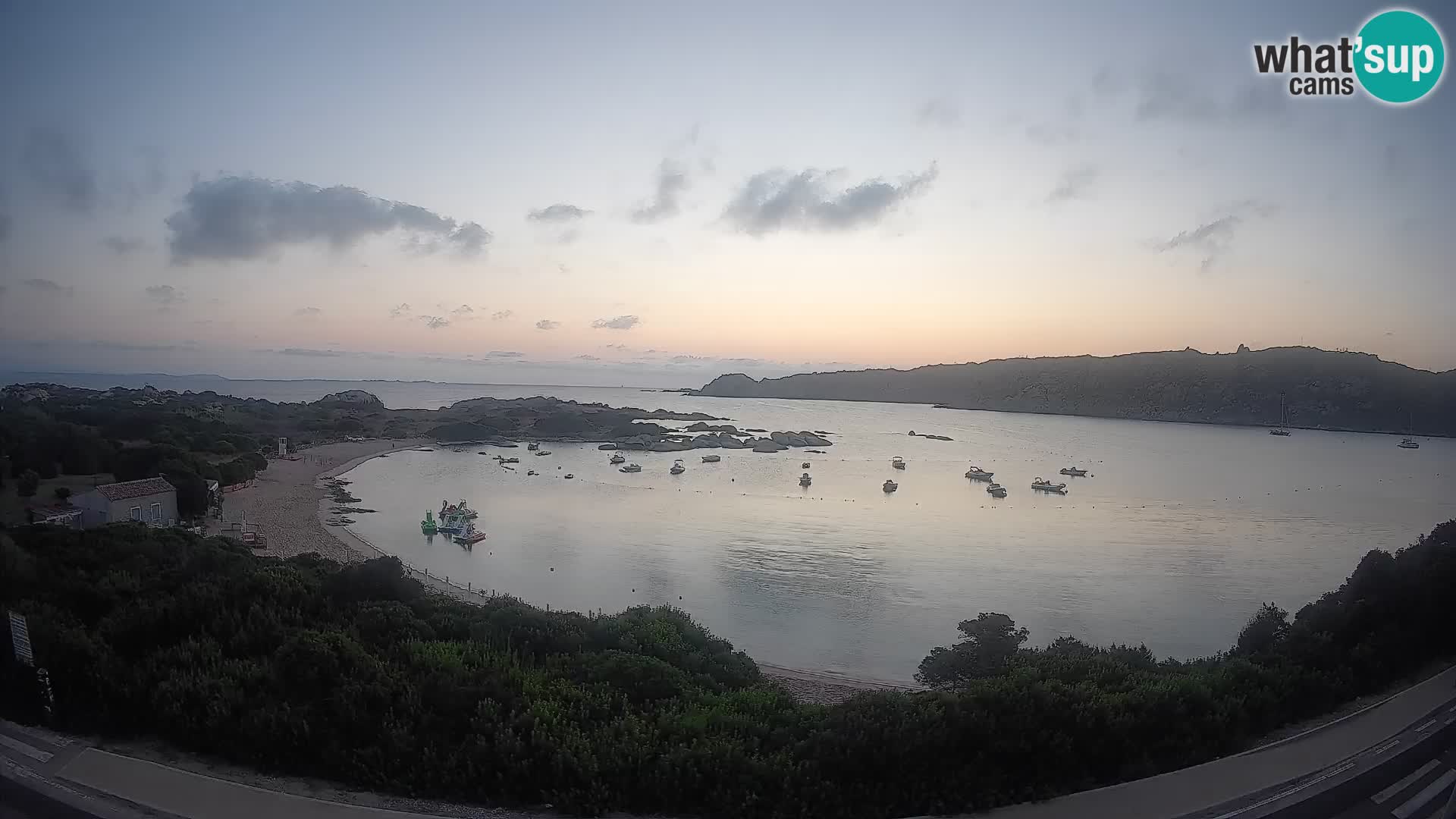 Webcam Rena di Levante – Live View from Capo Testa