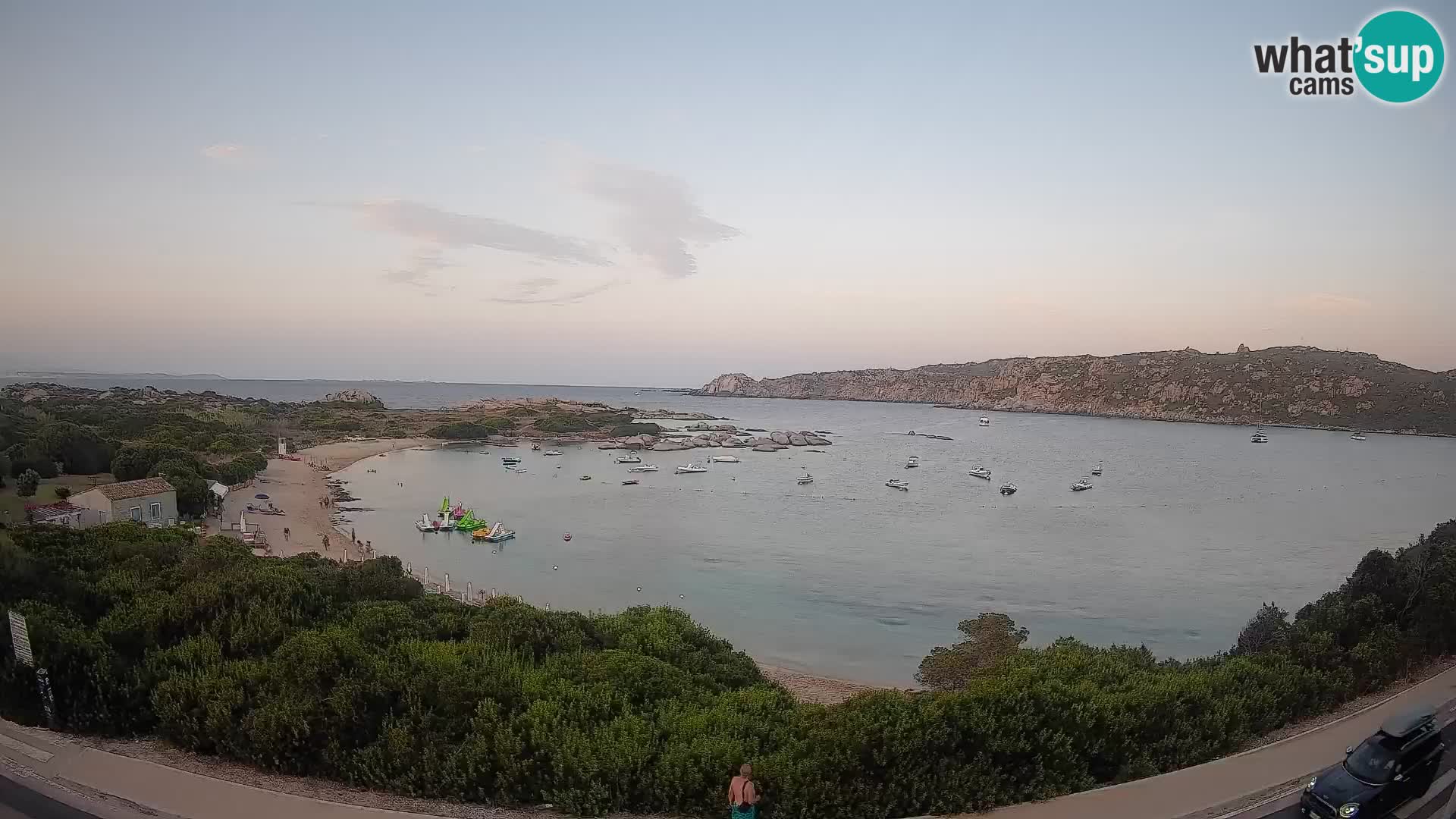 Webcam Rena di Levante – Live View from Capo Testa