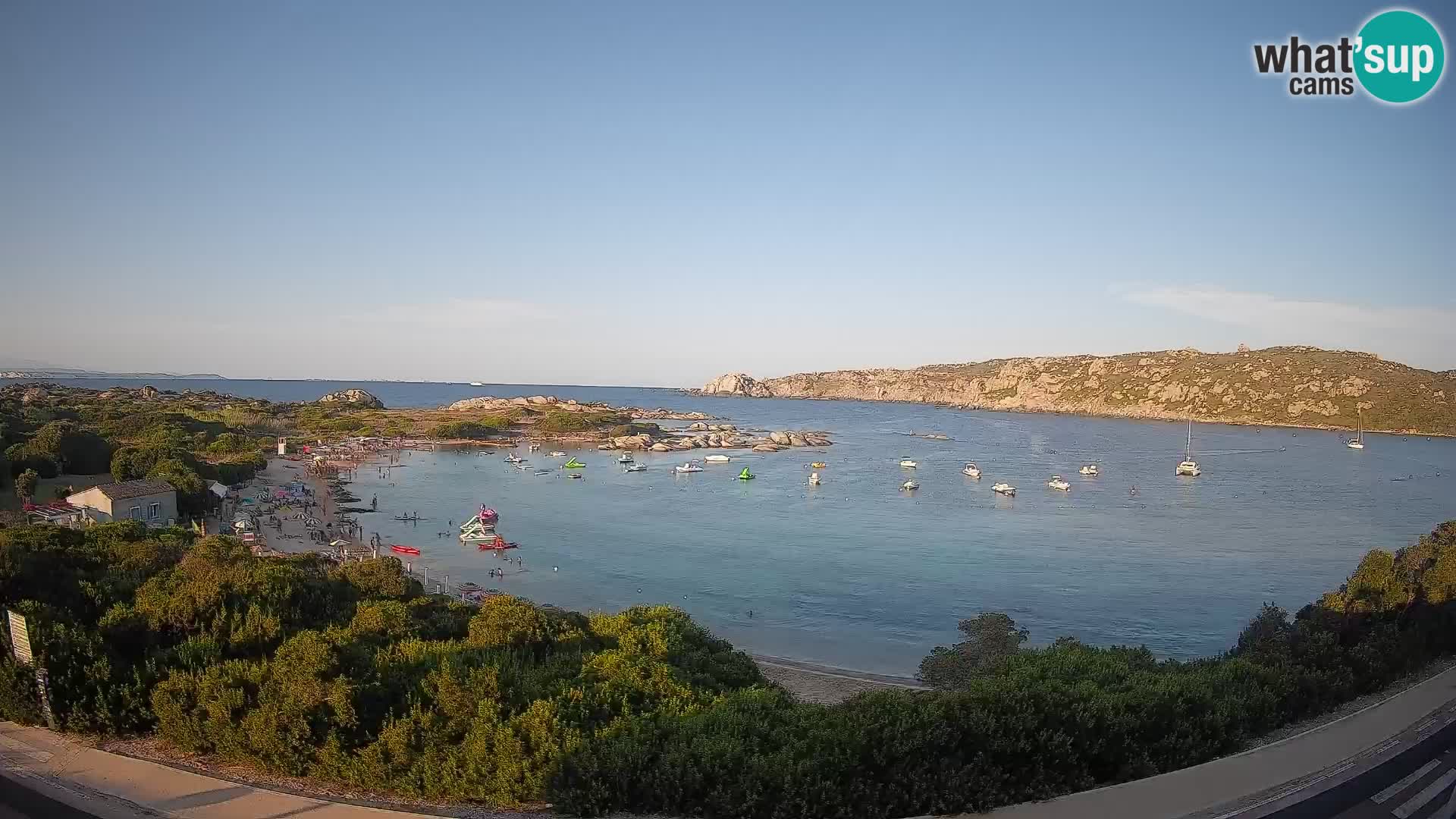 Webcam Rena di Levante – Live View from Capo Testa