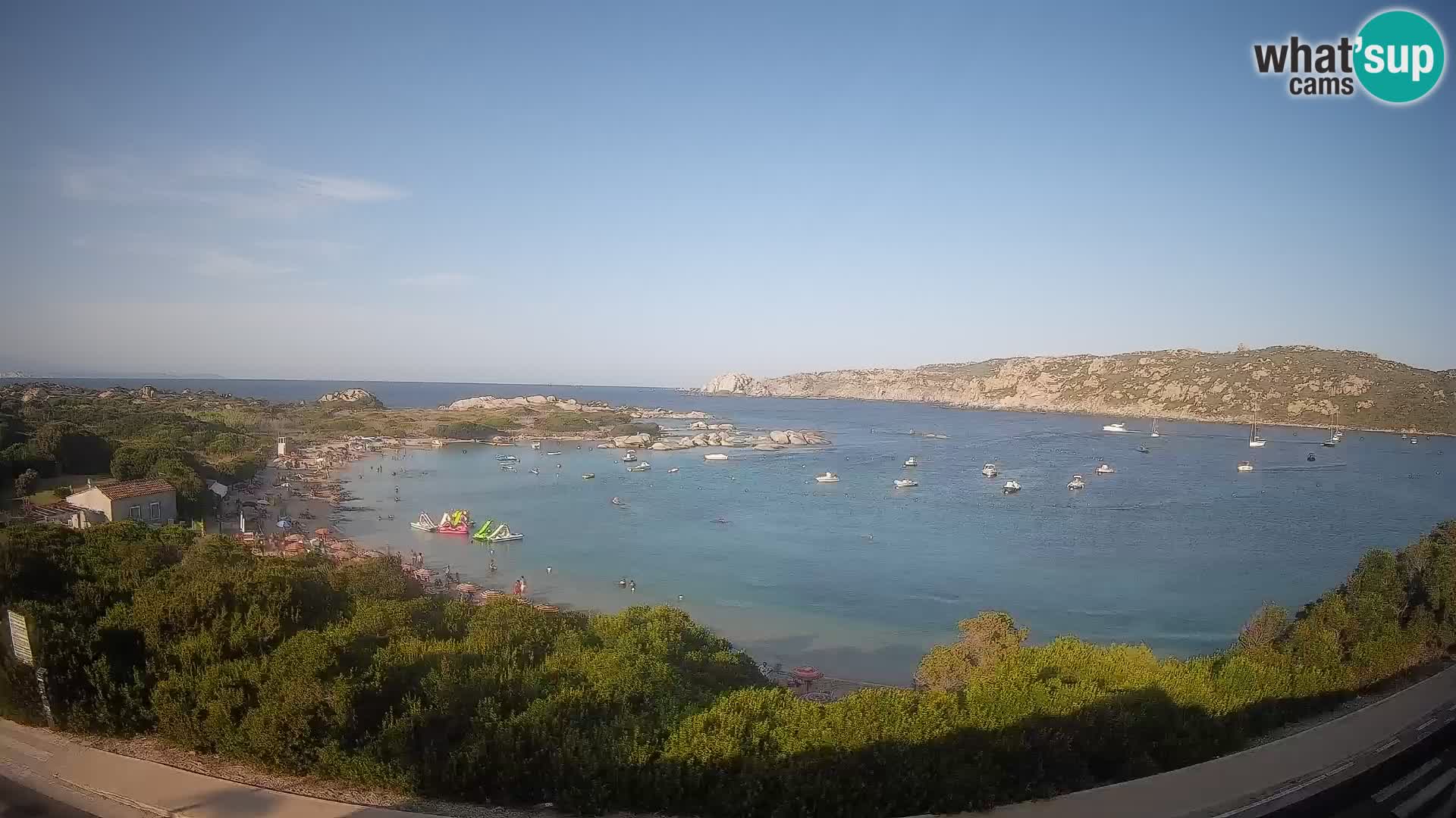 Webcam Rena di Levante – Live View from Capo Testa