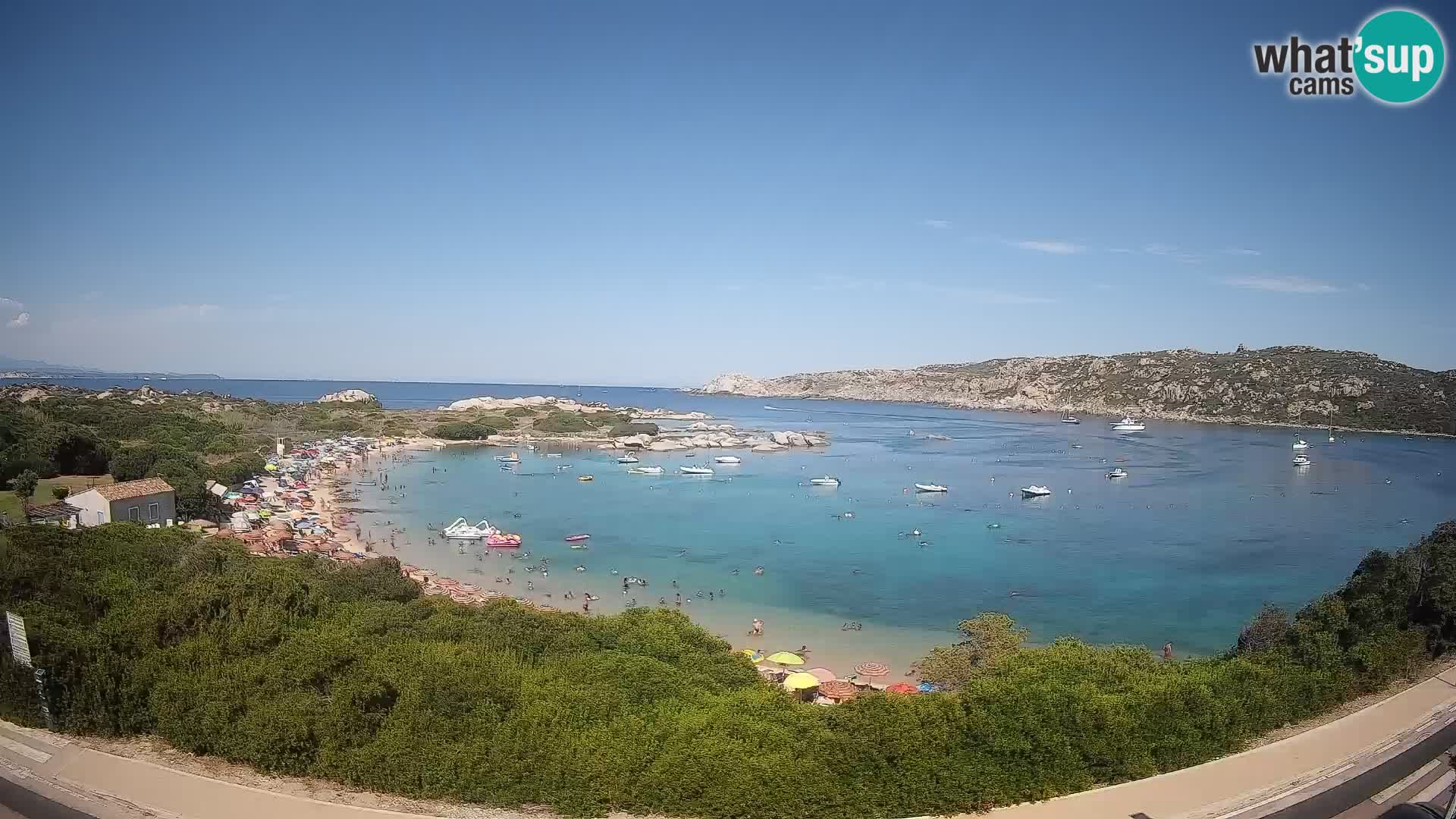 Webcam Rena di Levante – Vue en direct depuis Capo Testa