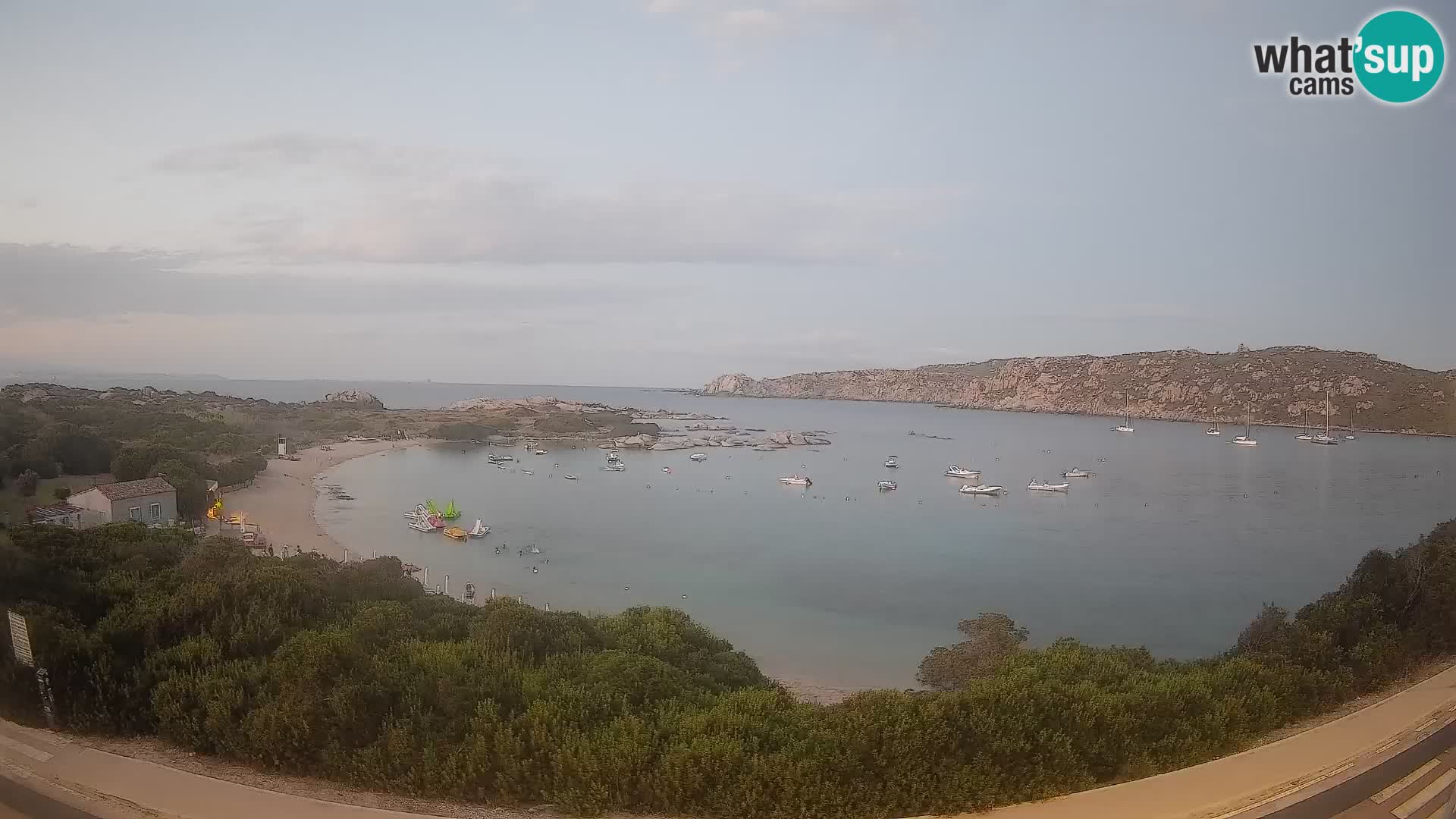 Spletna kamera Rena di Levante – Pogled v živo na Capo Testa