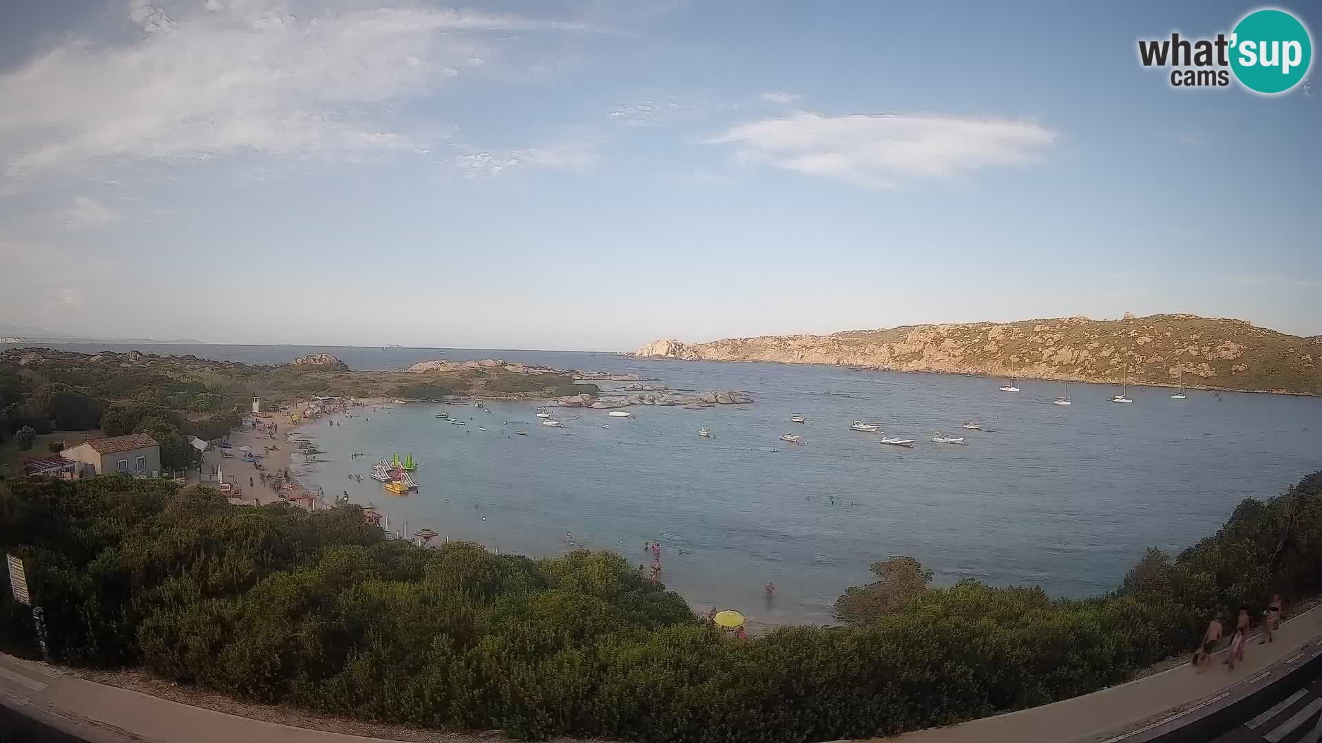 Webcam Rena di Levante – Live View from Capo Testa