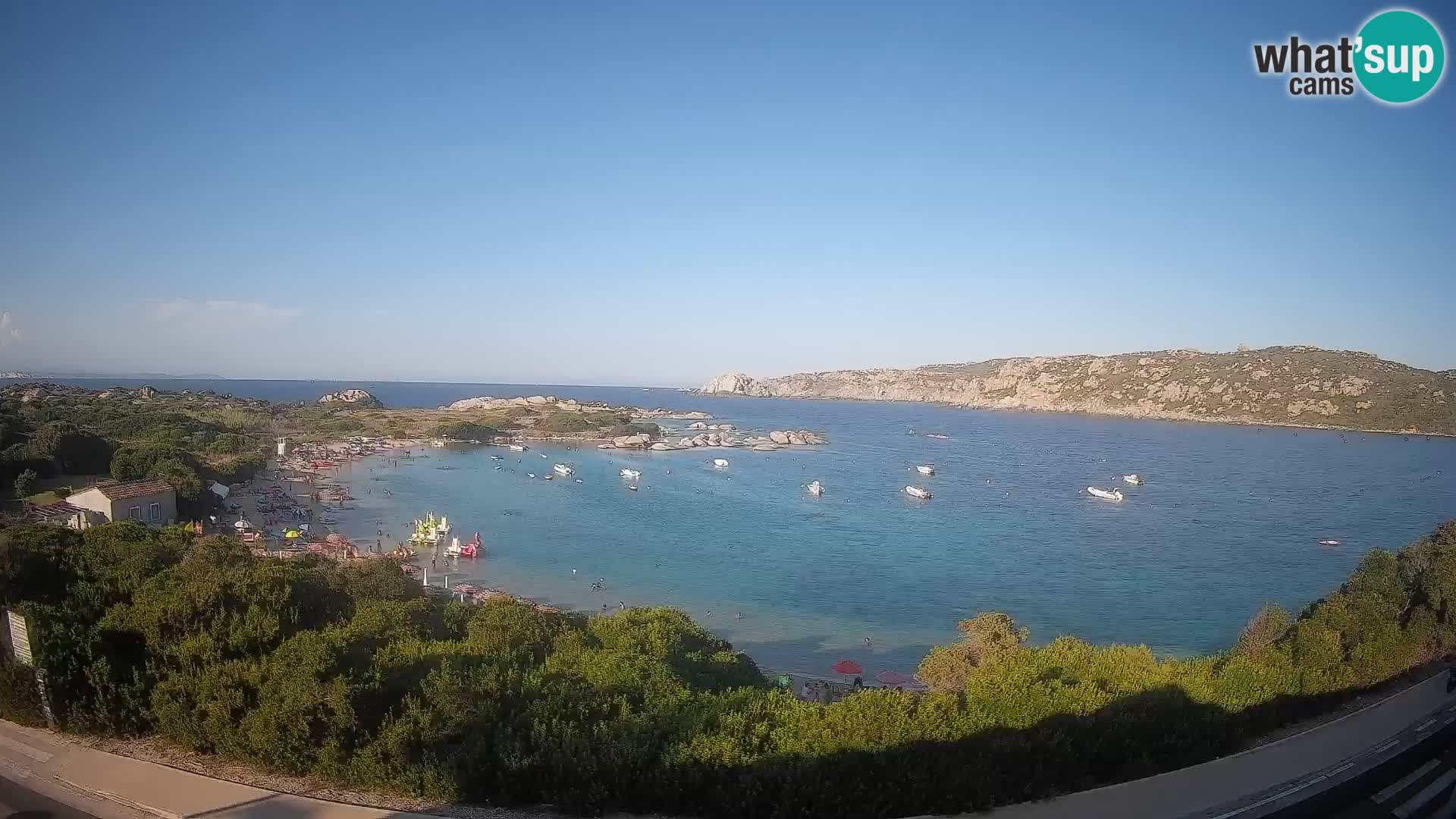 Webcam Rena di Levante – Live View from Capo Testa