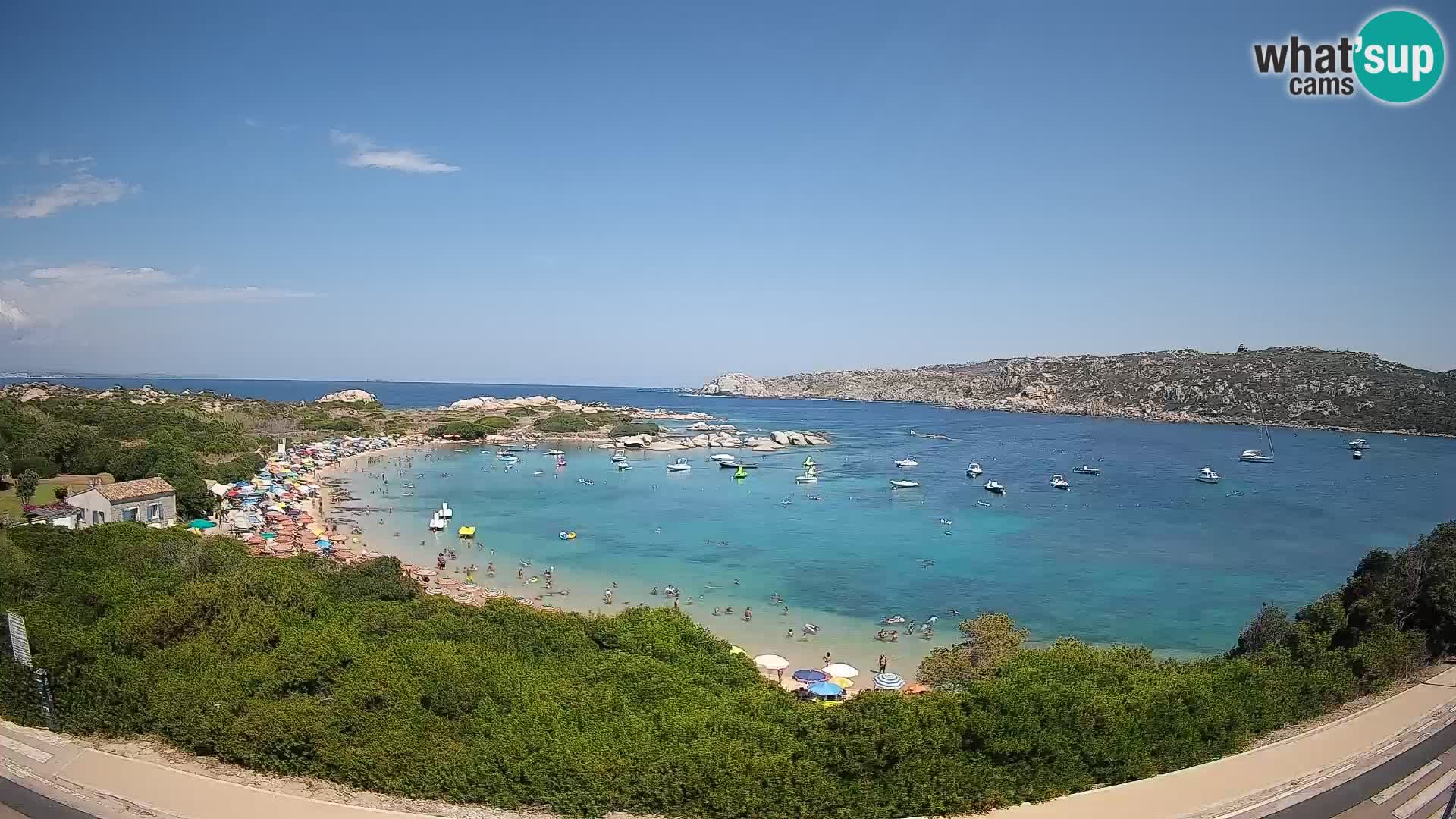 Webcam Rena di Levante – Live View from Capo Testa