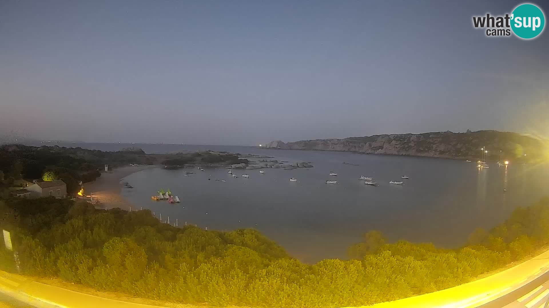 Webcam Rena di Levante – Live View from Capo Testa
