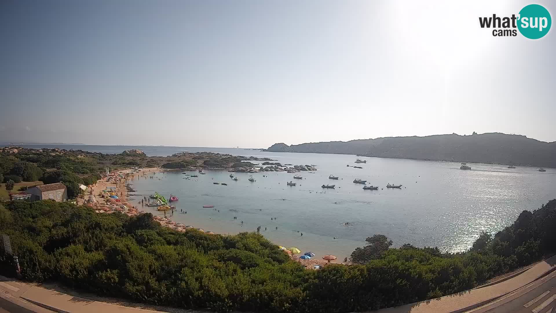 Webcam Rena di Levante – Live View from Capo Testa