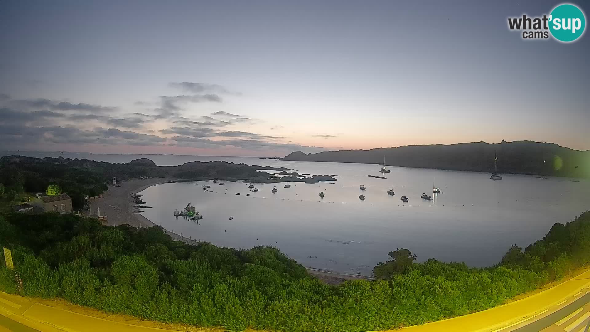 Webcam Rena di Levante – Live View from Capo Testa