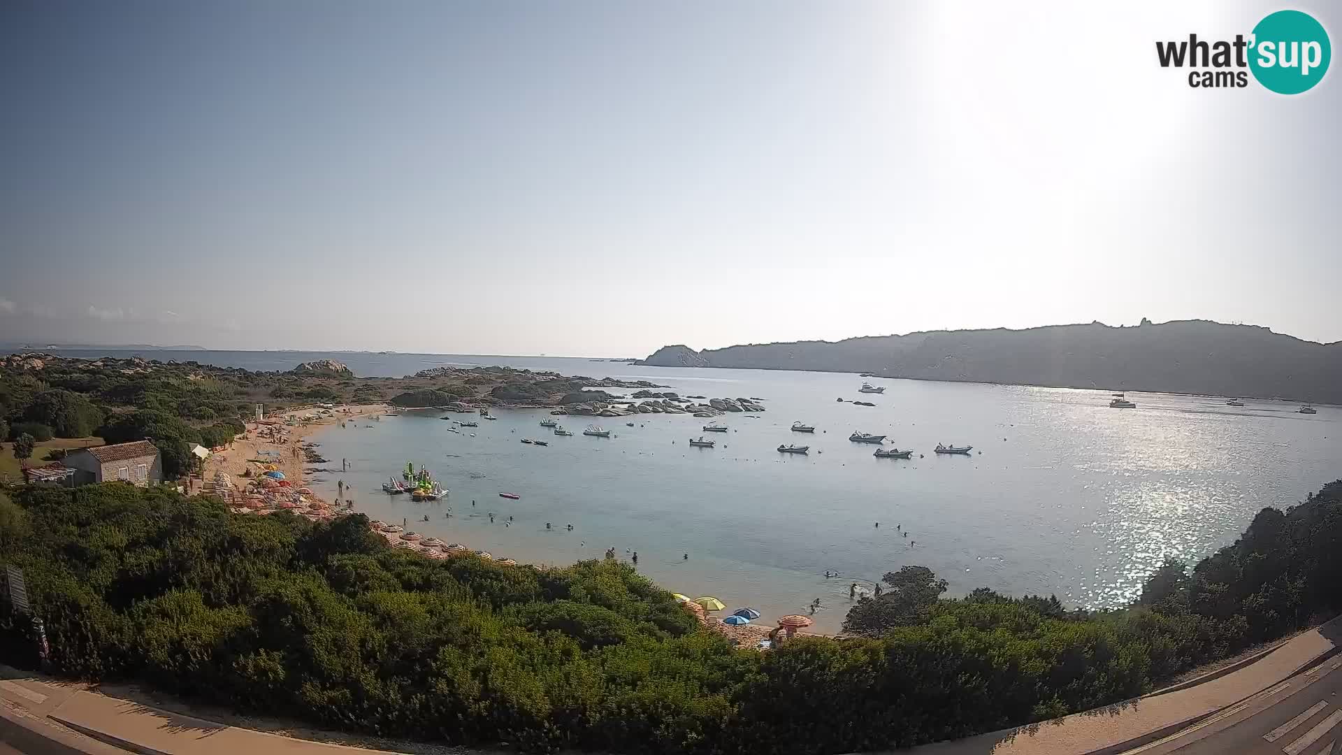Webcam Rena di Levante – Live View from Capo Testa