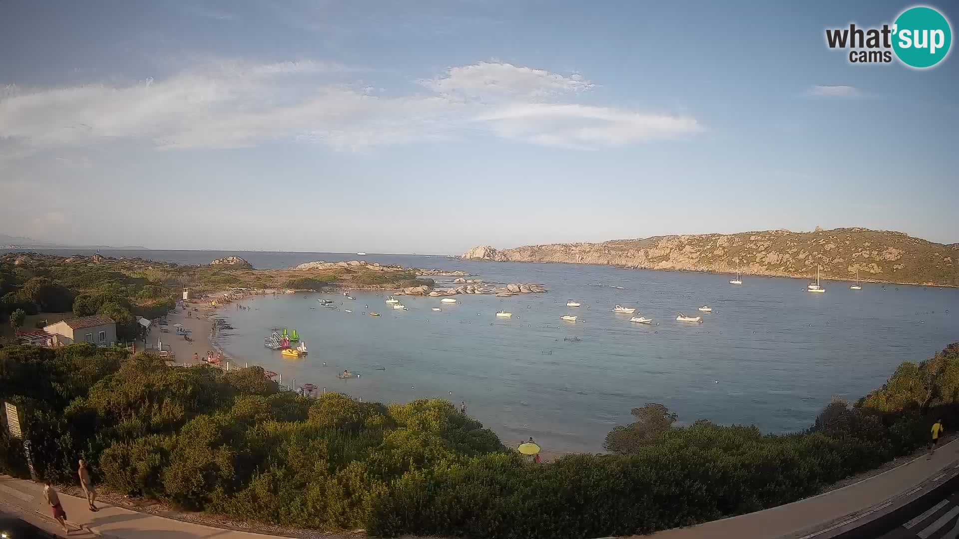 Webcam Rena di Levante – Live View from Capo Testa