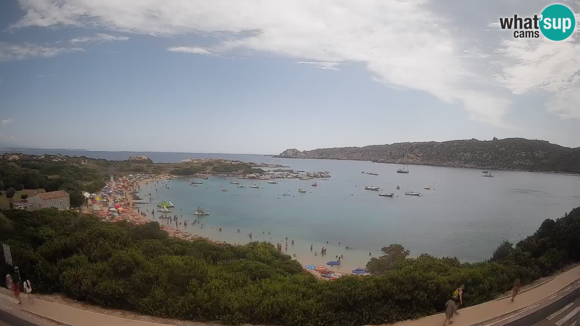 Webcam Rena di Levante – Live View from Capo Testa