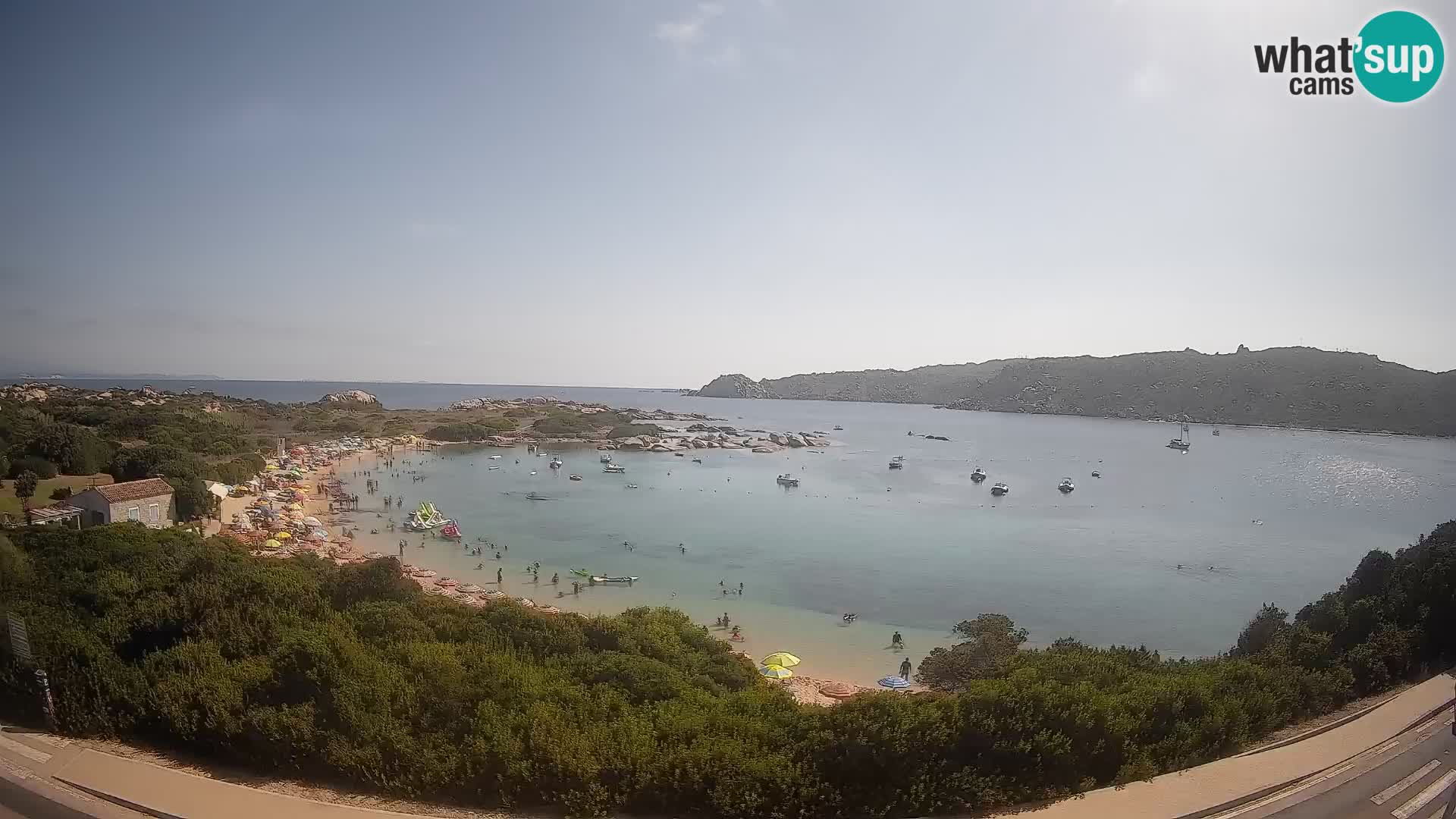 Webcam Rena di Levante – Live View from Capo Testa