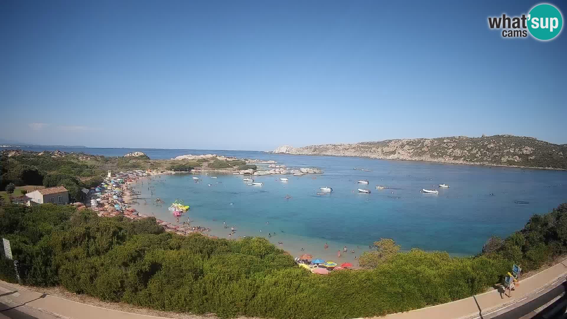 Webcam Rena di Levante – Vue en direct depuis Capo Testa