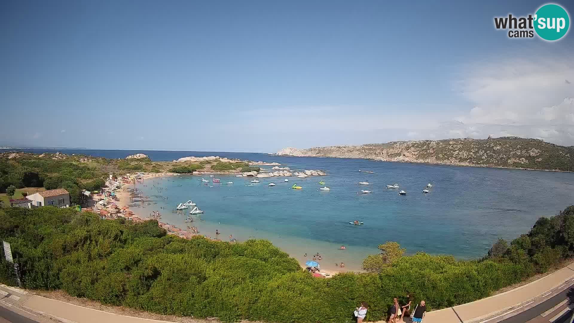 Webcam Rena di Levante – Live View from Capo Testa