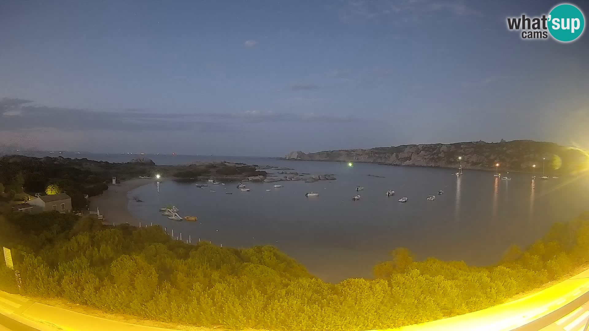 Webcam Rena di Levante – Live View from Capo Testa