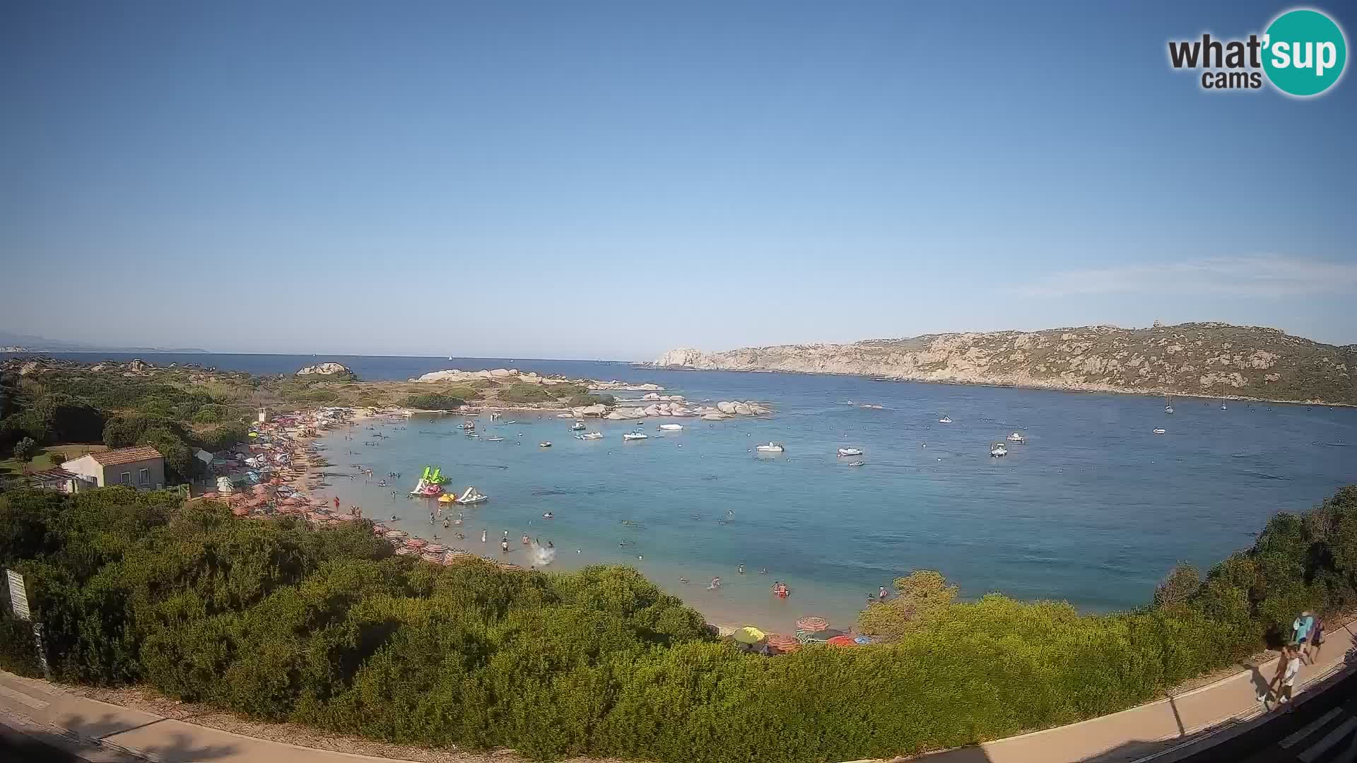 Webcam Rena di Levante – Vista live da Capo Testa