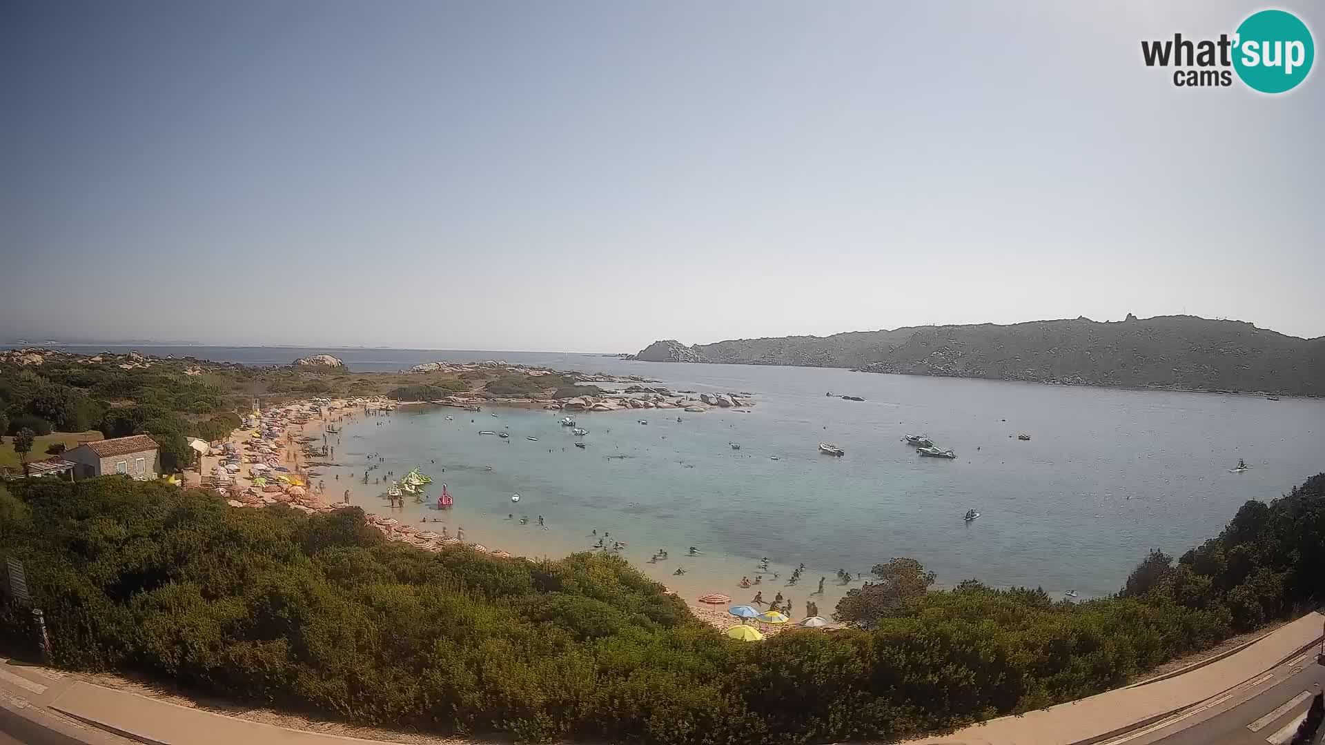 Webcam Rena di Levante – Live View from Capo Testa