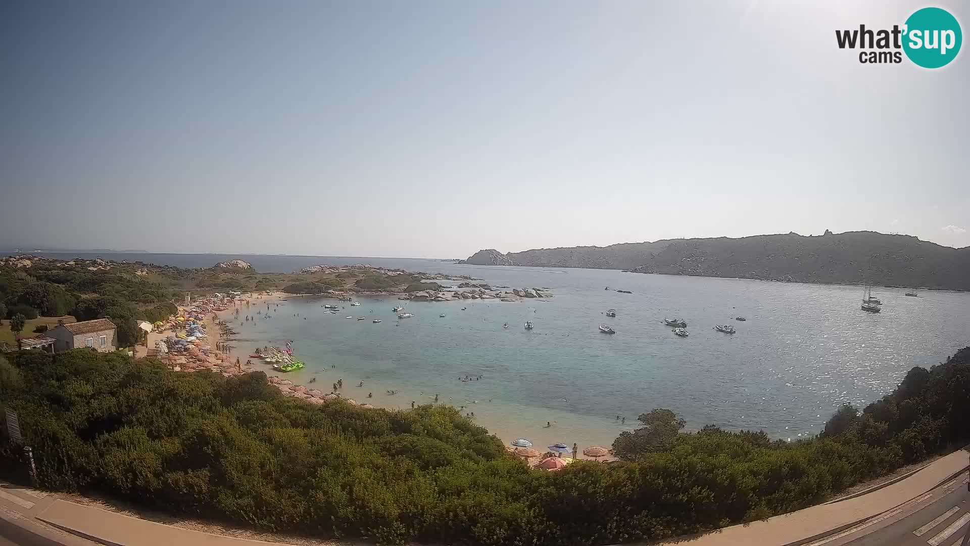Webcam Rena di Levante – Live View from Capo Testa