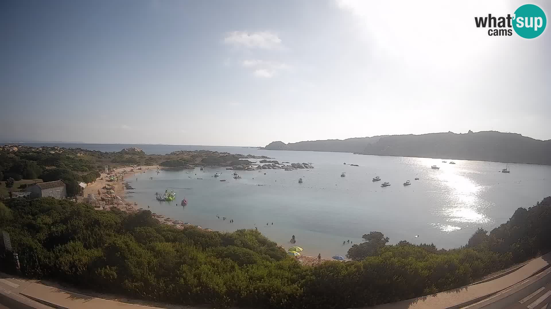Webcam Rena di Levante – Live View from Capo Testa