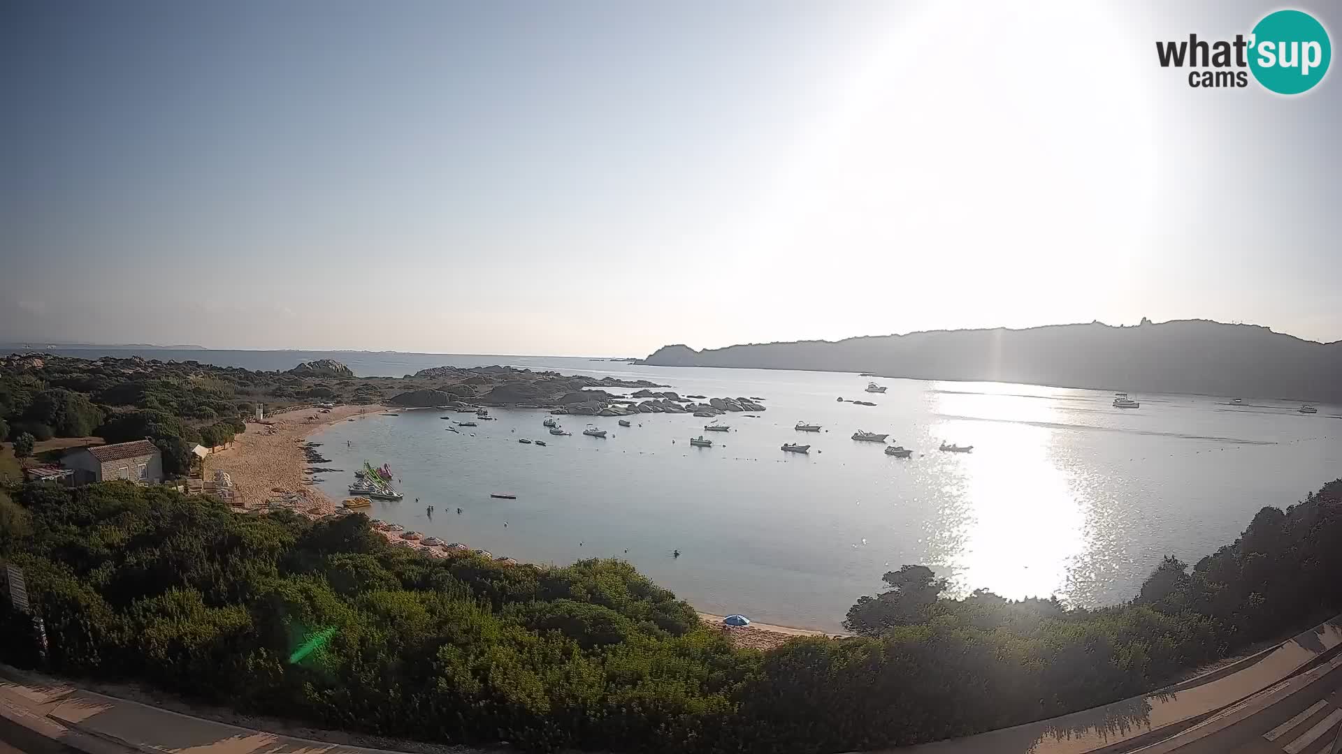 Webcam Rena di Levante – Live View from Capo Testa