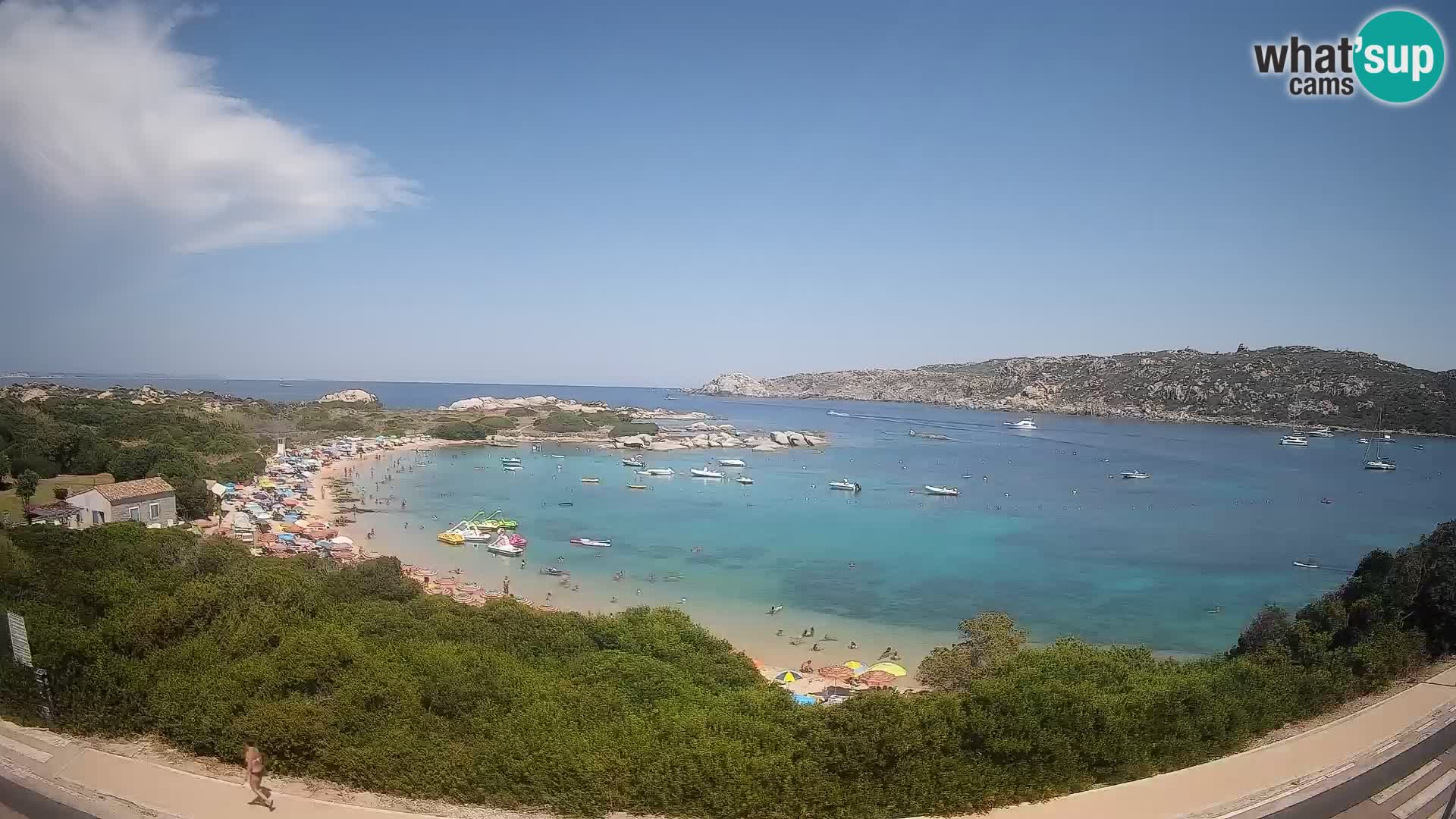Webcam Rena di Levante – Live View from Capo Testa