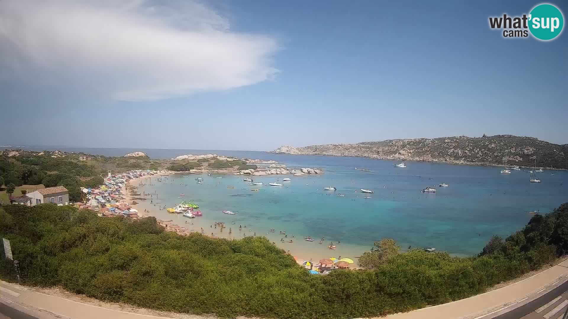 Webcam Rena di Levante – Vue en direct depuis Capo Testa