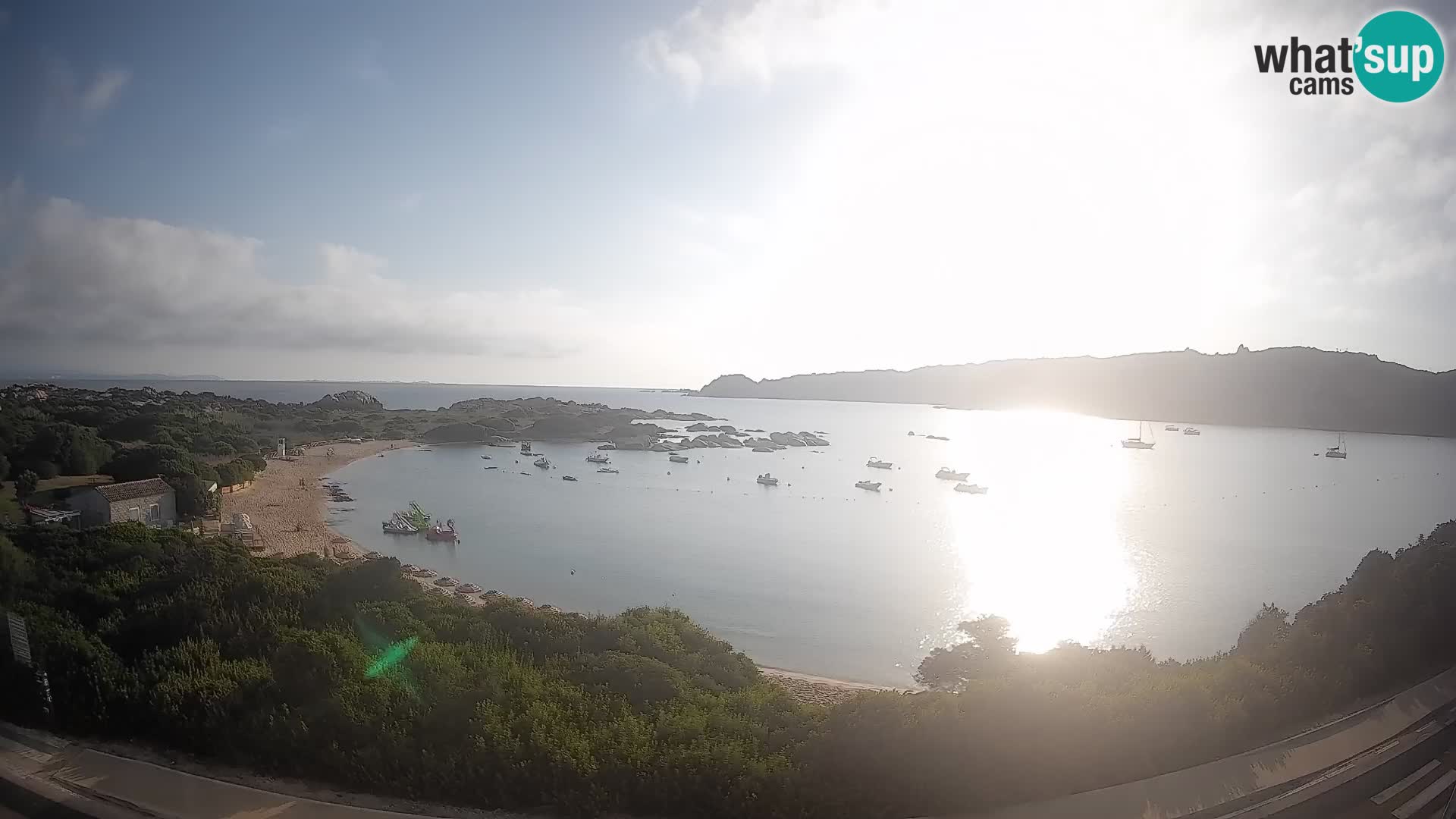 Webcam Rena di Levante – Live View from Capo Testa