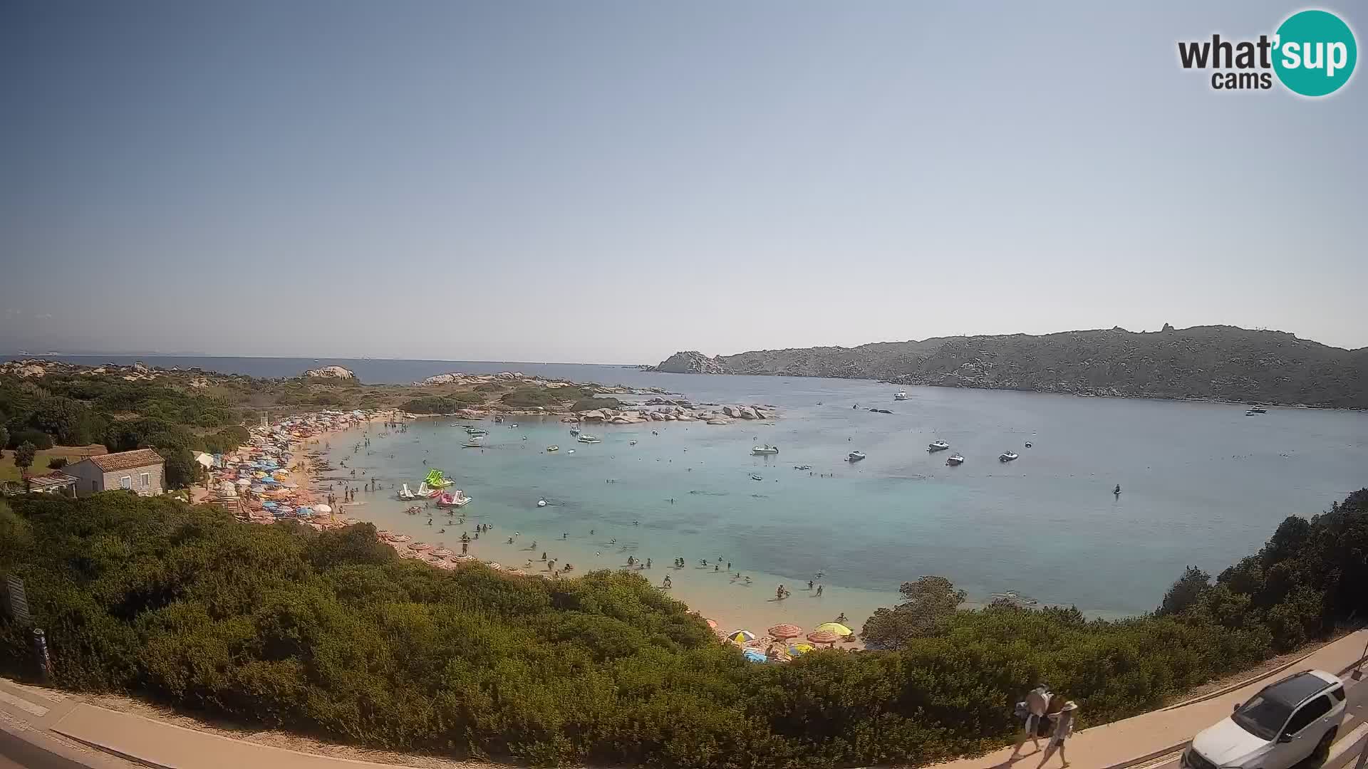 Webcam Rena di Levante – Live View from Capo Testa