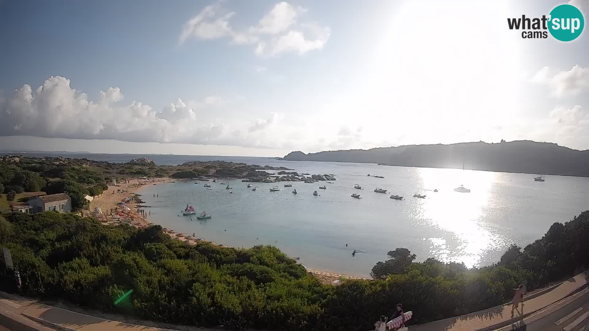 Webcam Rena di Levante – Live View from Capo Testa
